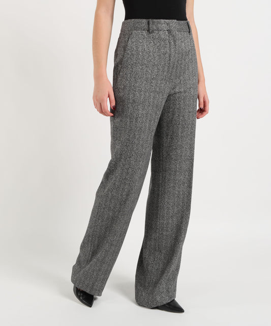 Pantaloni MAX MARA studio Pantalone d'ispirazione sartoriale dalla linea dritta Grigio | MAX MARA studio