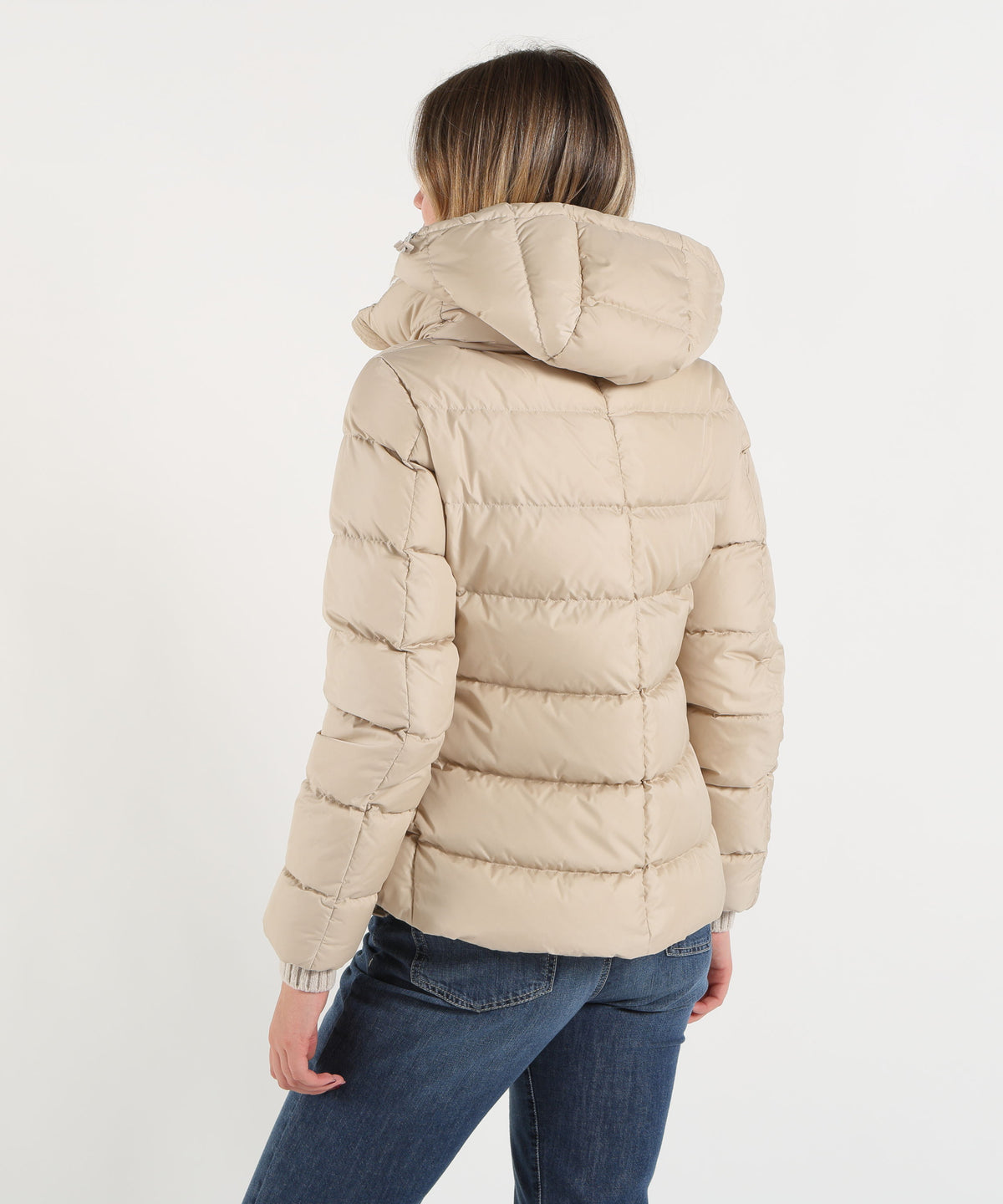 HERNO GIACCA CON COLLO ALTO IN NYLON CHAMONIX