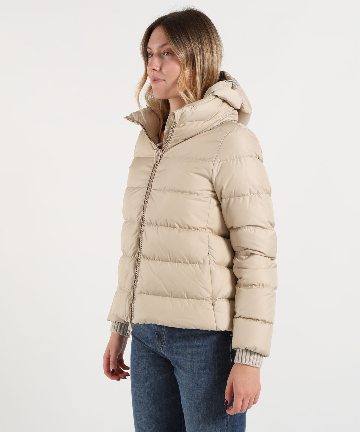 HERNO GIACCA CON COLLO ALTO IN NYLON CHAMONIX