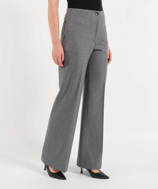 SEVENTY  Relaxed-Fit Long Flannel Trousers