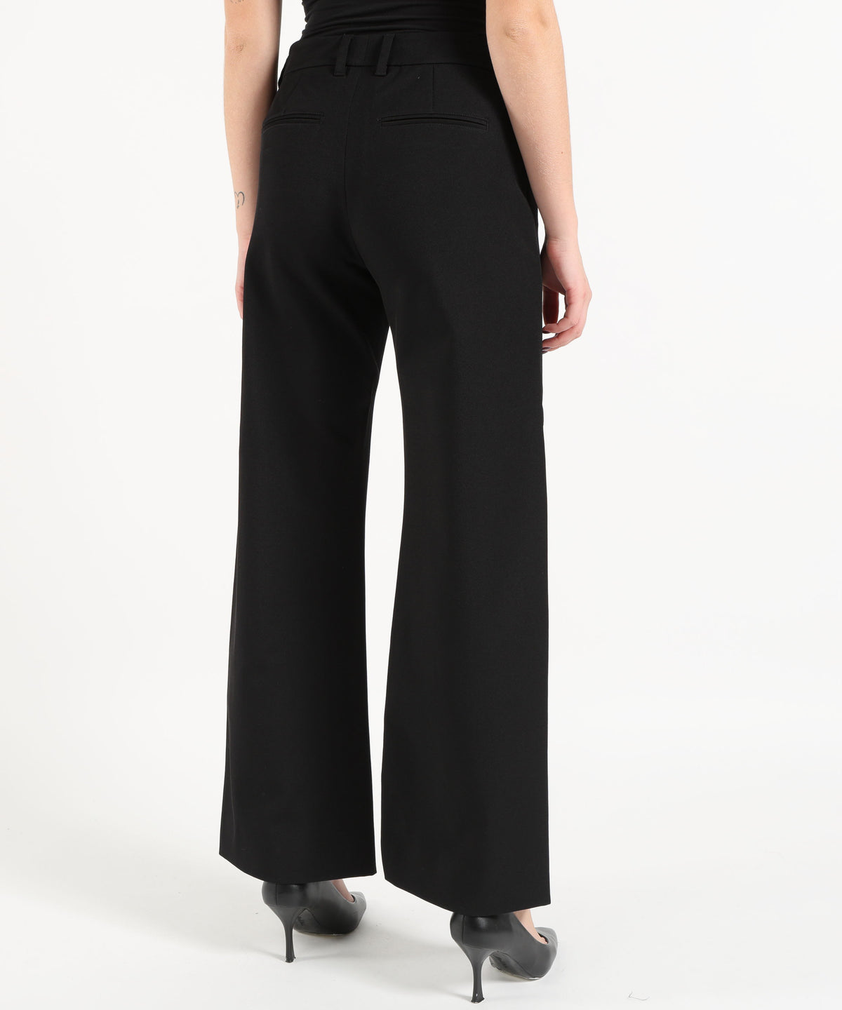 Trousers 'S MAX MARA Men’s Regular-Fit Stretch Cotton Trousers Nero | 'S MAX MARA