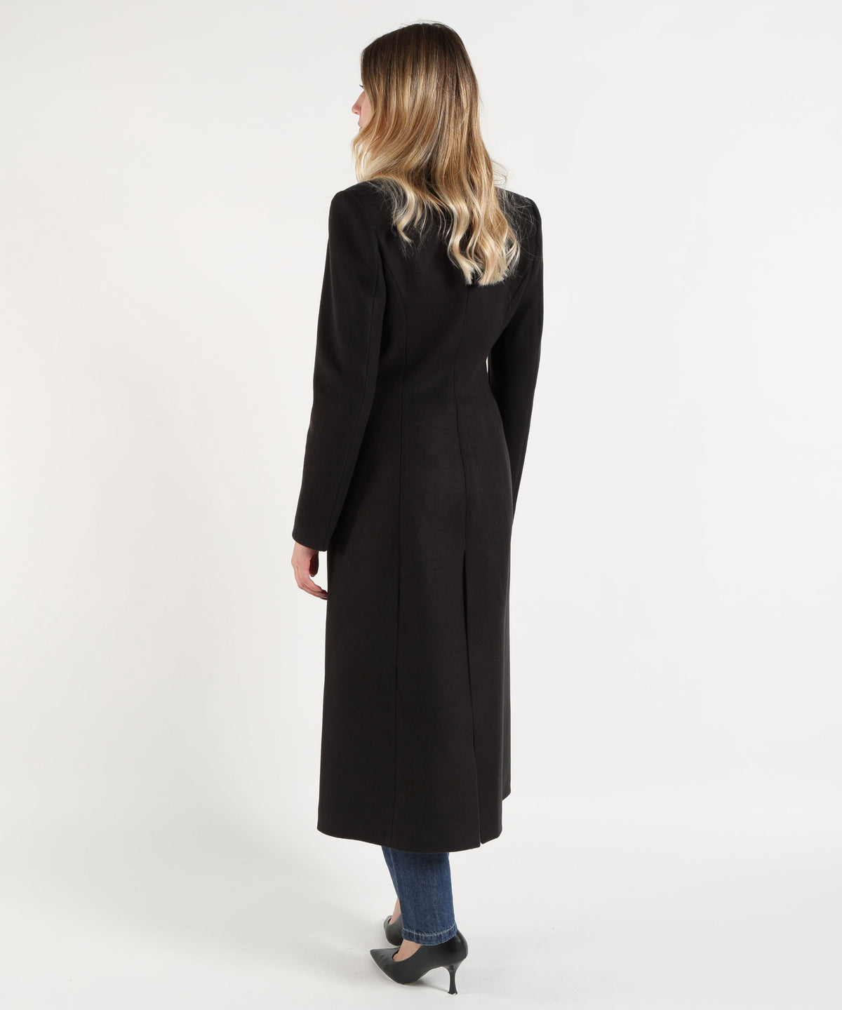 SILENCE LIMITED Cappotto Nero Lungo