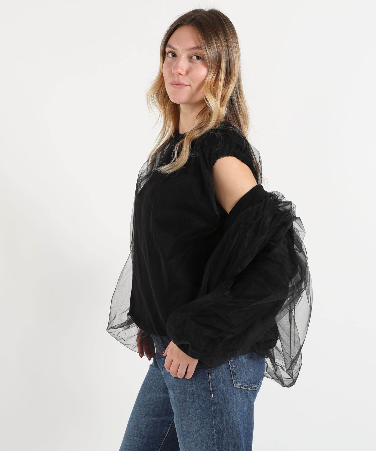 MEIMEI Cardigan in tulle