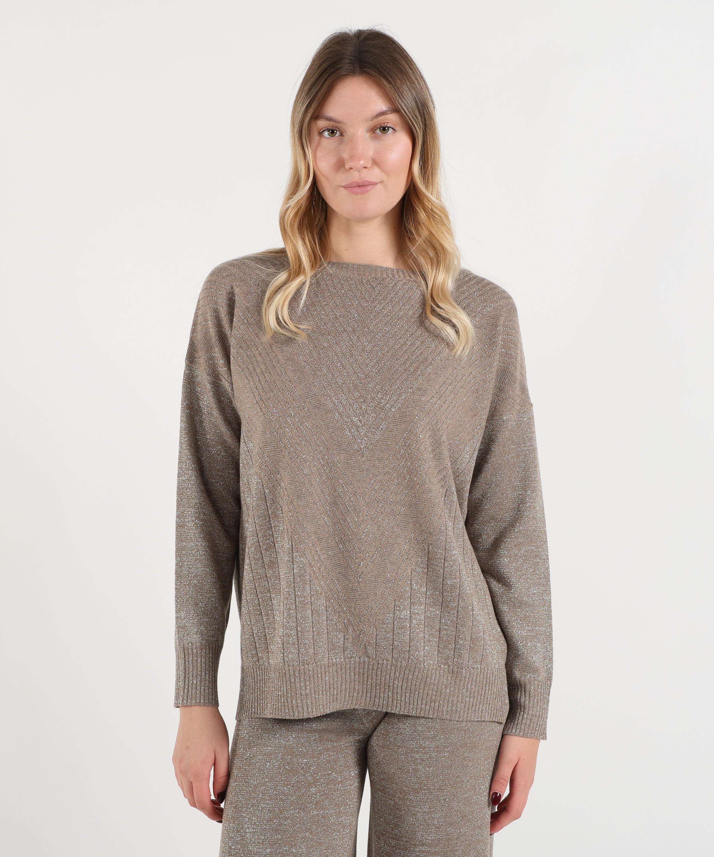 Knitwear D.EXTERIOR Long wool knit Fango | D.EXTERIOR
