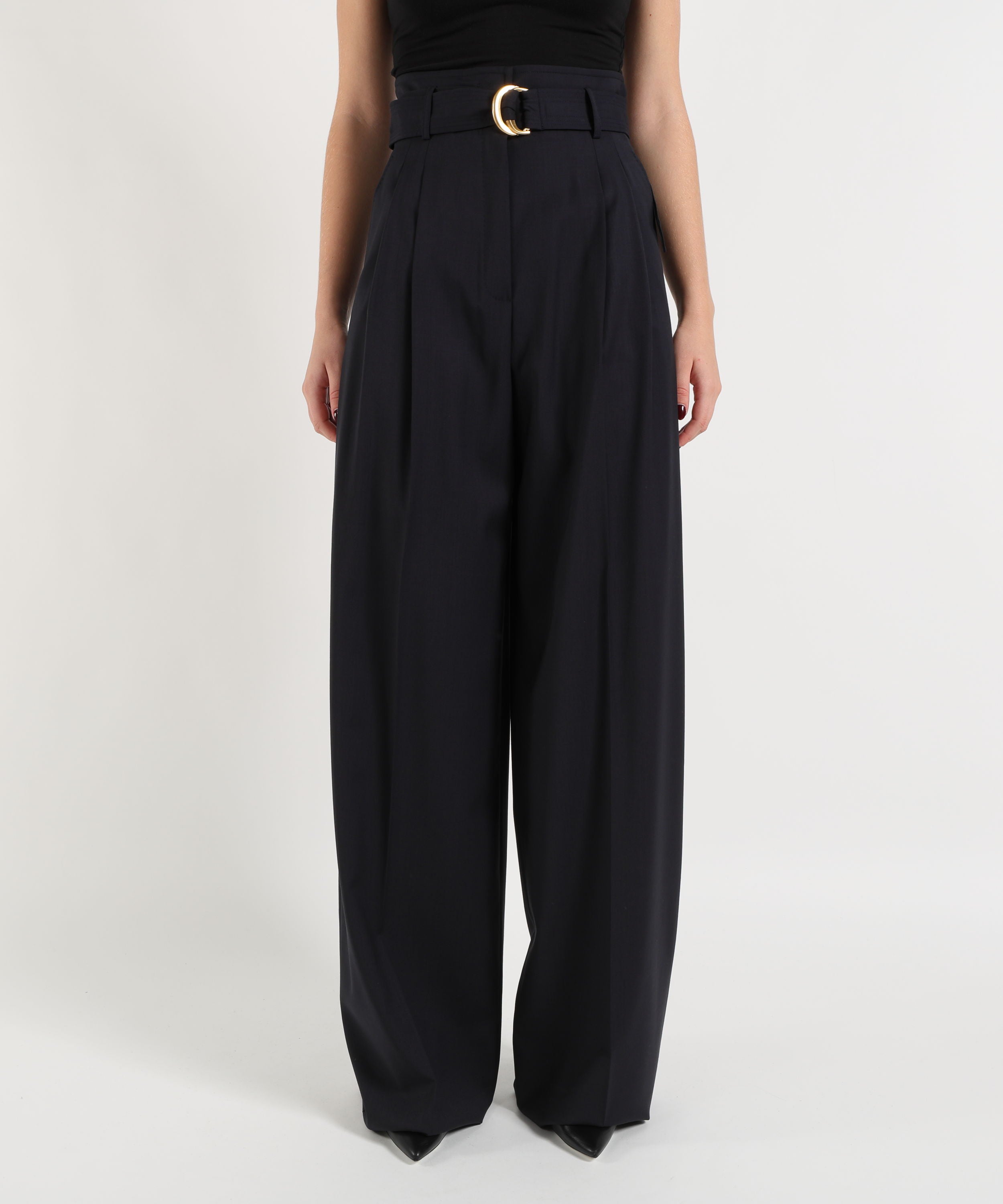 Trousers MAX MARA studio Blu | MAX MARA studio