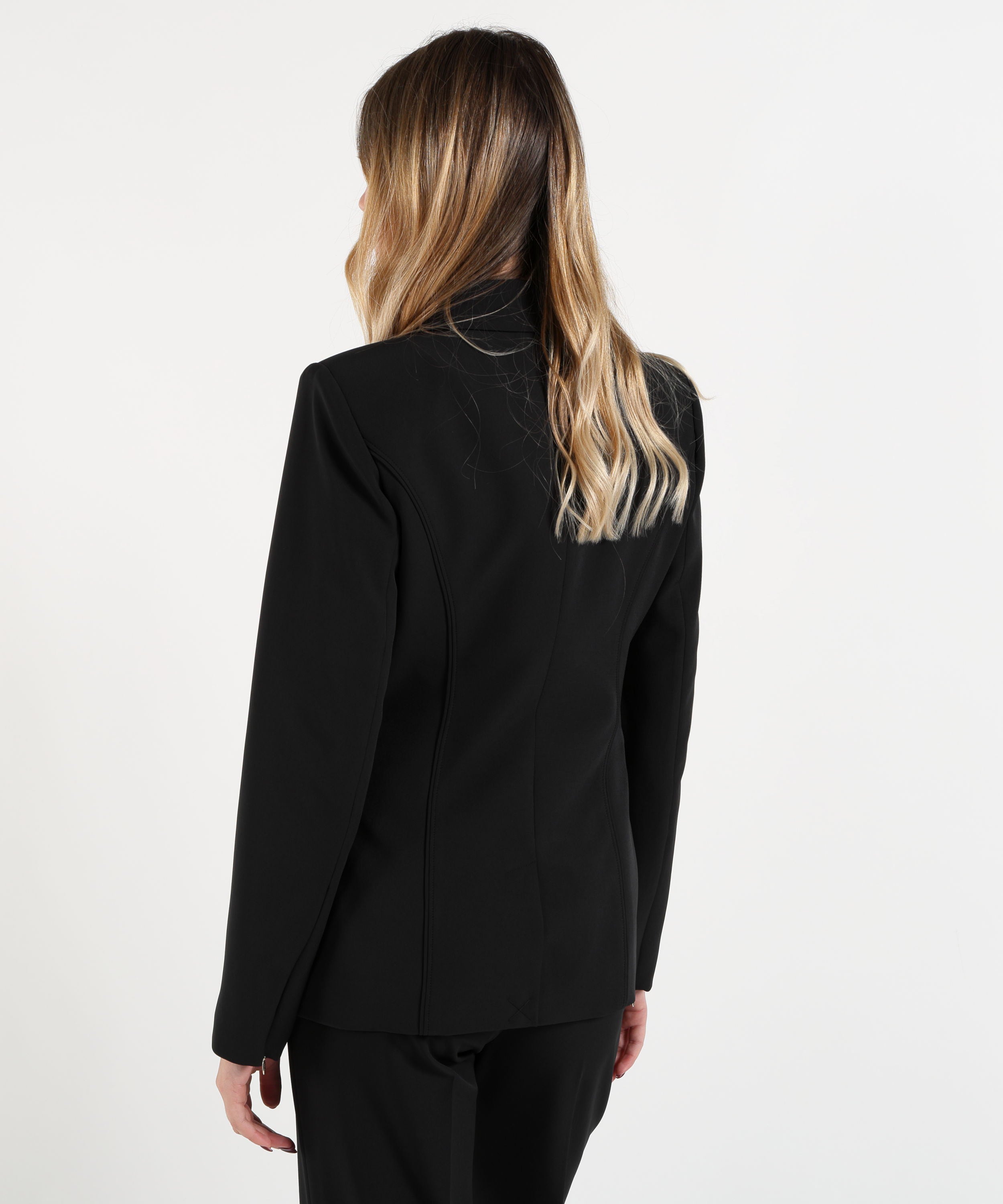 Giacche LIUJO BLACK Blazer con dettaglio zip Nero | LIUJO BLACK