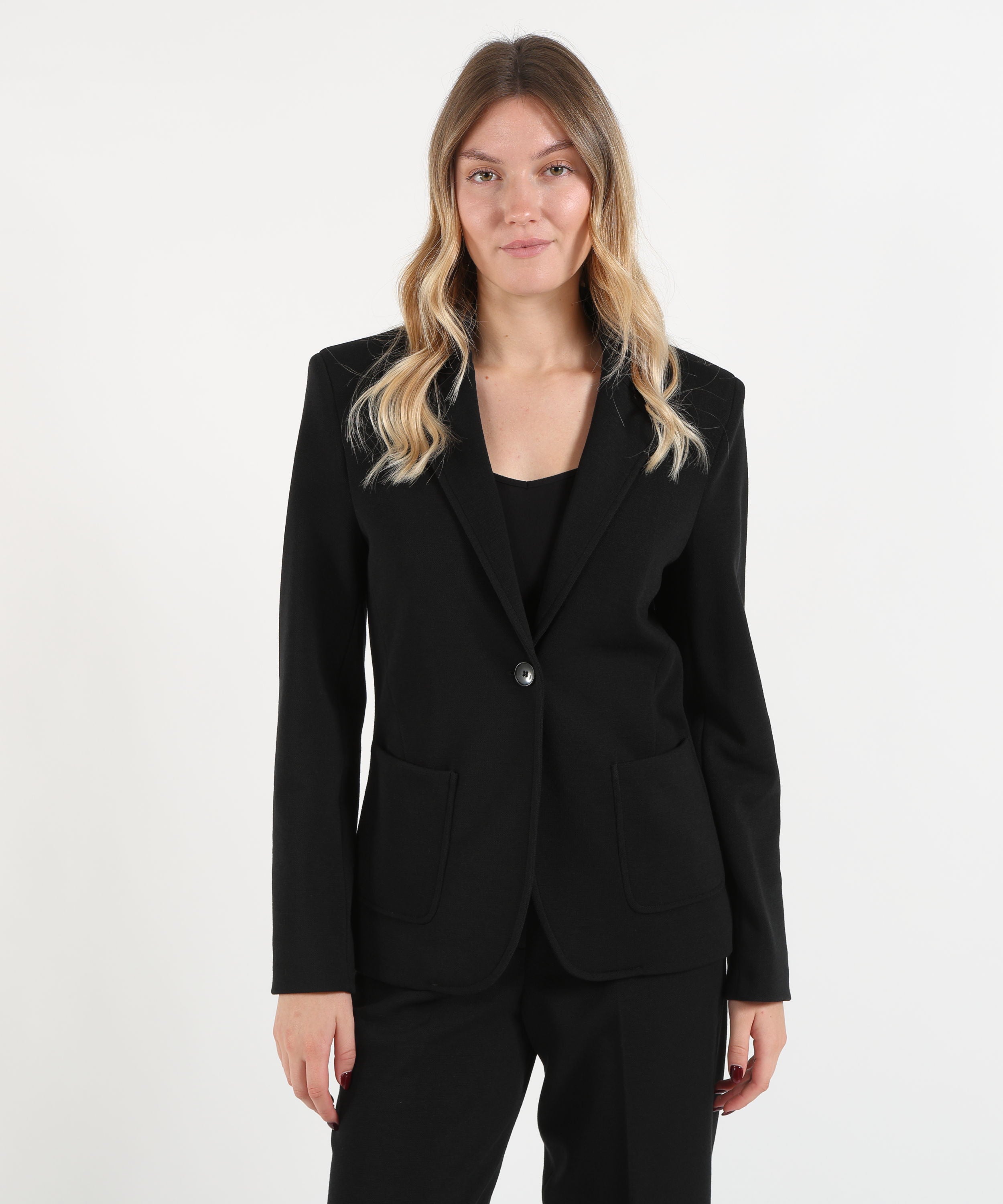 Giacche SEVENTY giacca monopetto Nero | SEVENTY