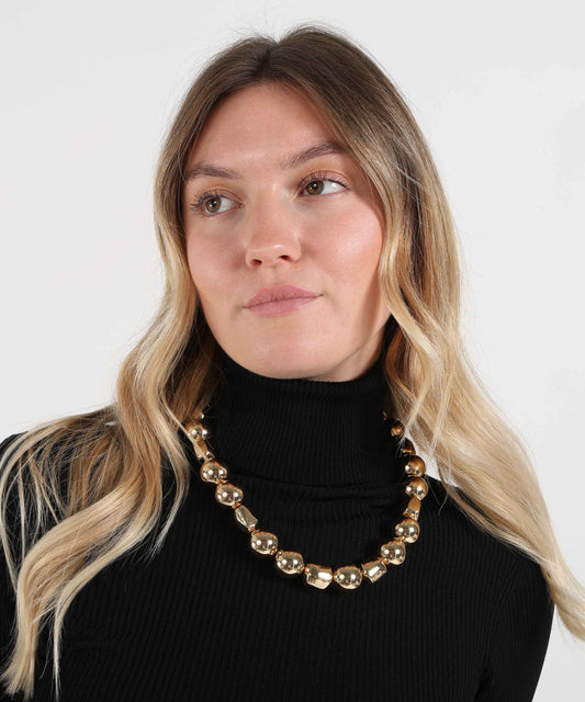 Collane MEIMEI Collana Sfere e Pietre Oro Oro | MEIMEI
