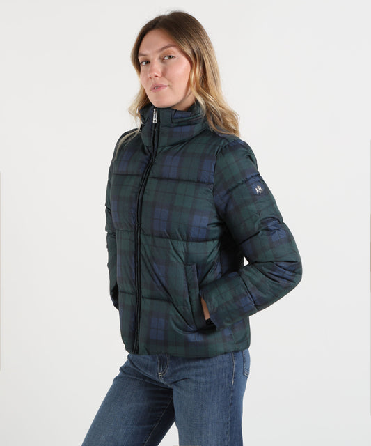 Bomber jackets LAUREN RALPH LAUREN Piumino tartan Tartan Puffer Jacket Tartan | LAUREN RALPH LAUREN