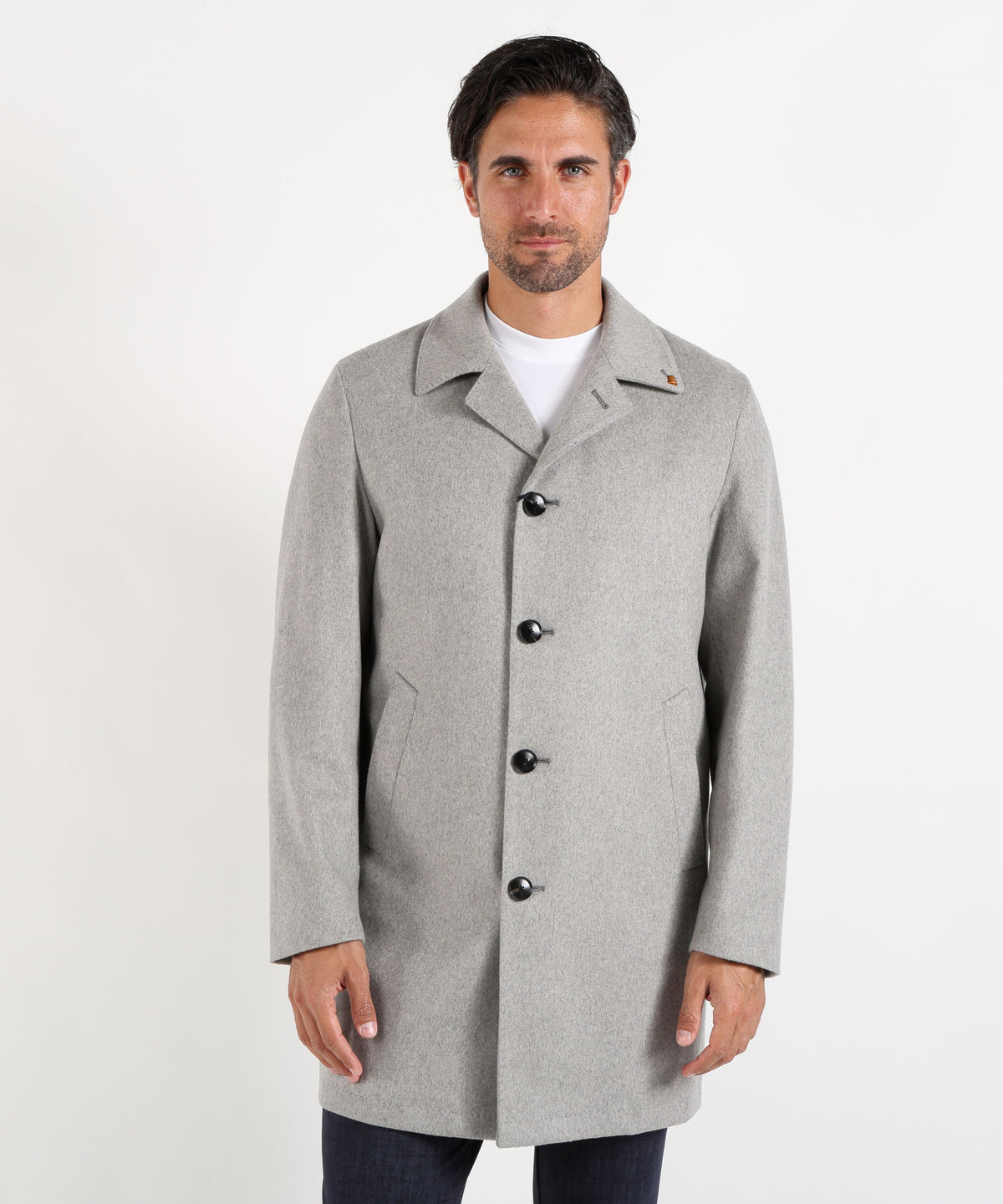 Coats LATORRE English-Style Coat Grigio chiaro | LATORRE