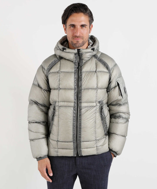 C.P. COMPANY D.D. Shell Hooded Puffer Jacket