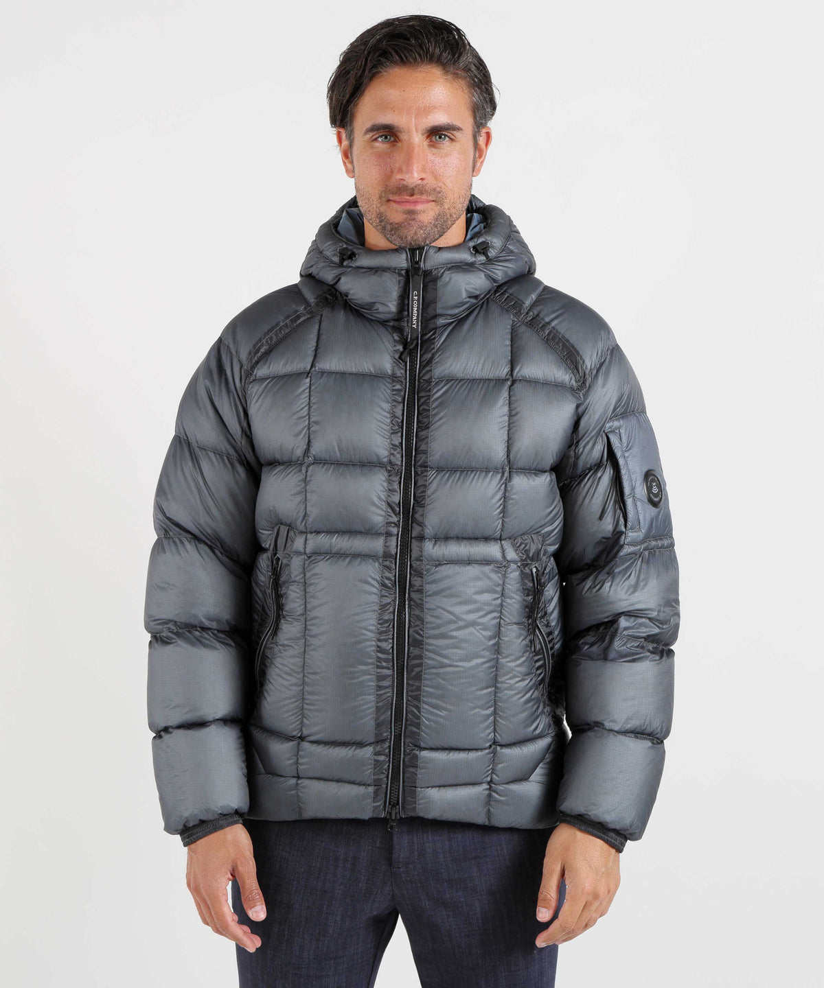 C.P. COMPANY D.D. Shell Hooded Puffer Jacket