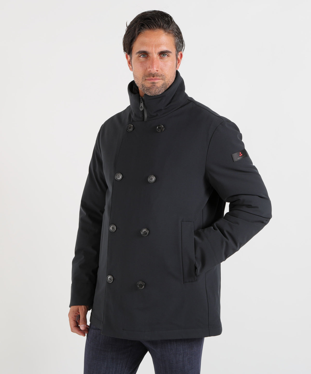 Parka PEUTEREY MILITAO TJ GRS 02
Giacca doppiopetto in tessuto riciclato Blu | PEUTEREY