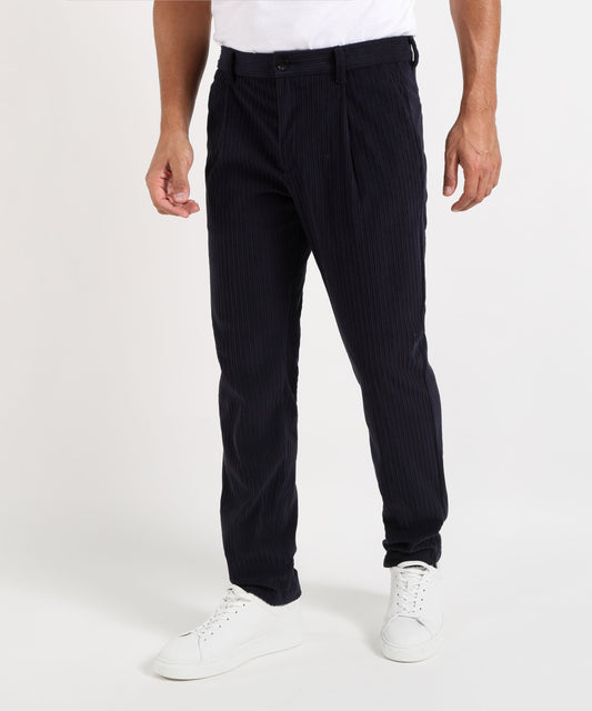 Pantaloni HERNO PANTALONI IN VELLUTO A COSTE Blu | HERNO