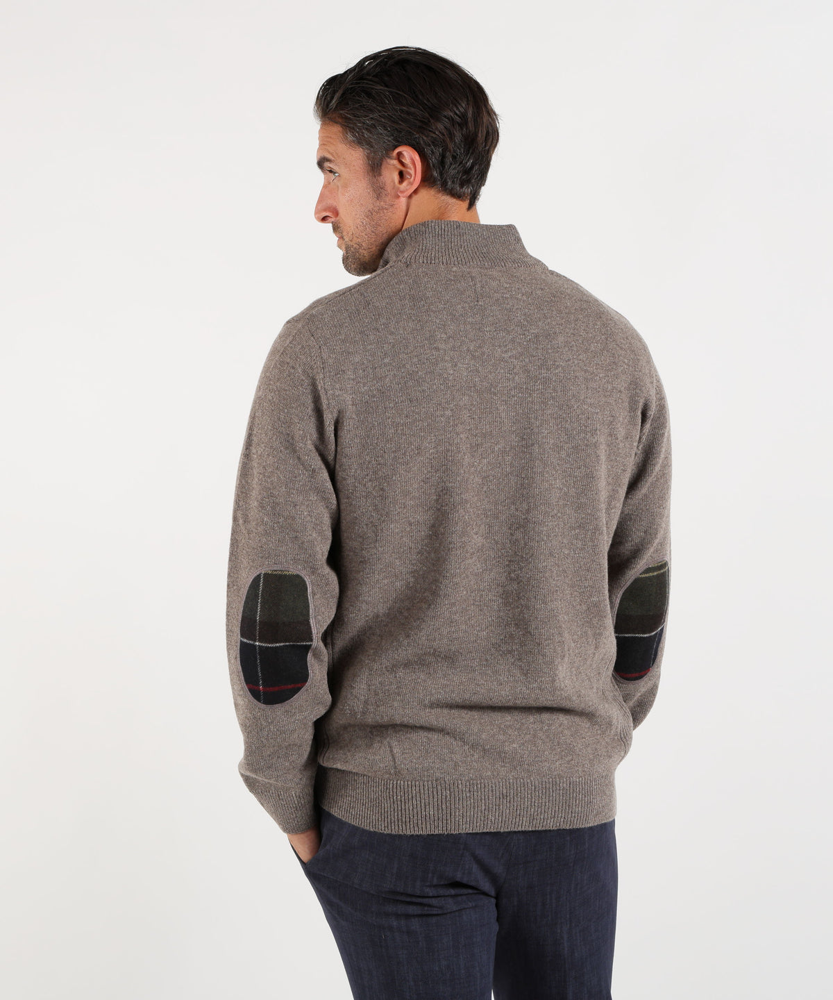 BARBOUR Maglia con mezza zip Holden