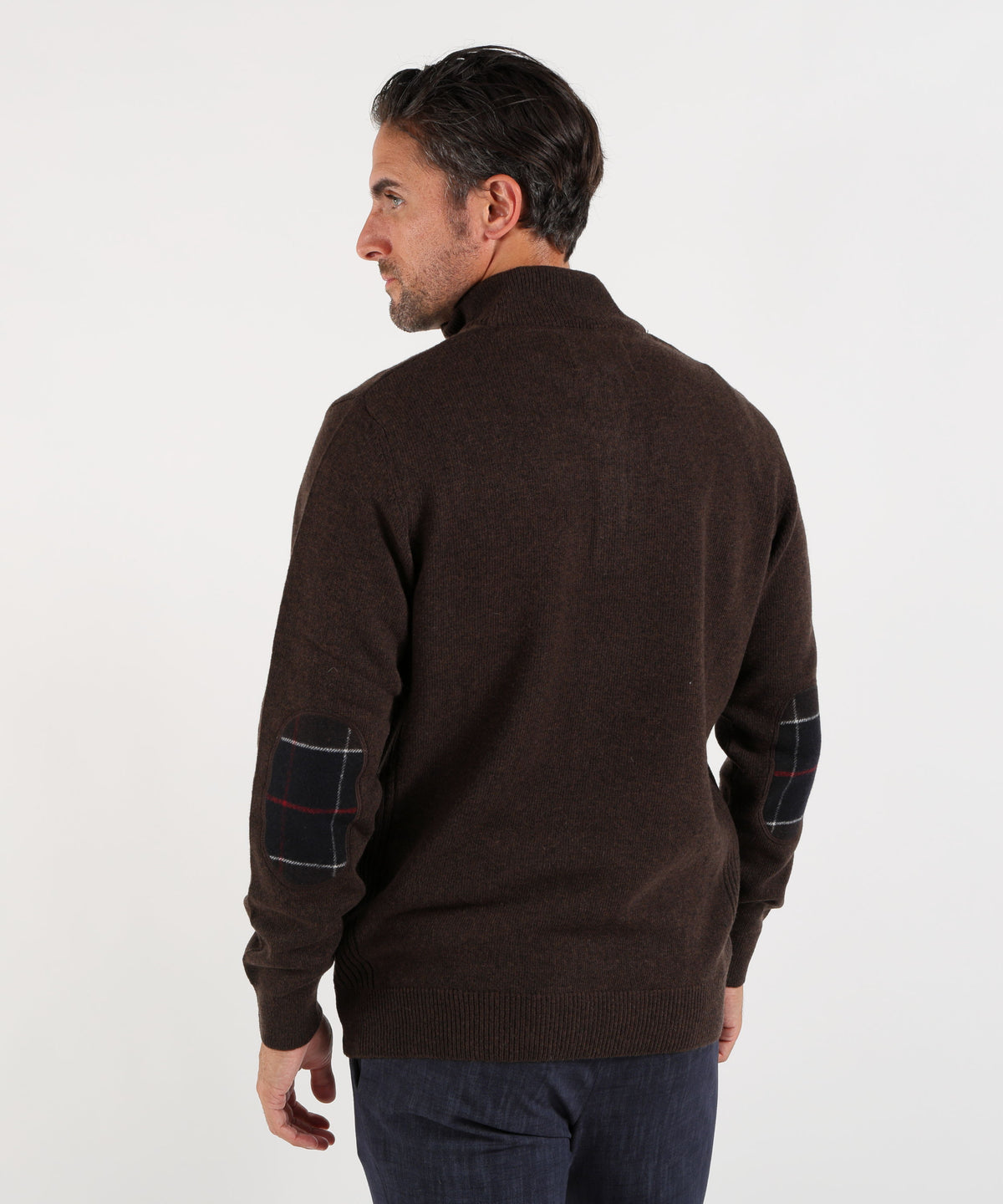 BARBOUR Maglia con mezza zip Holden