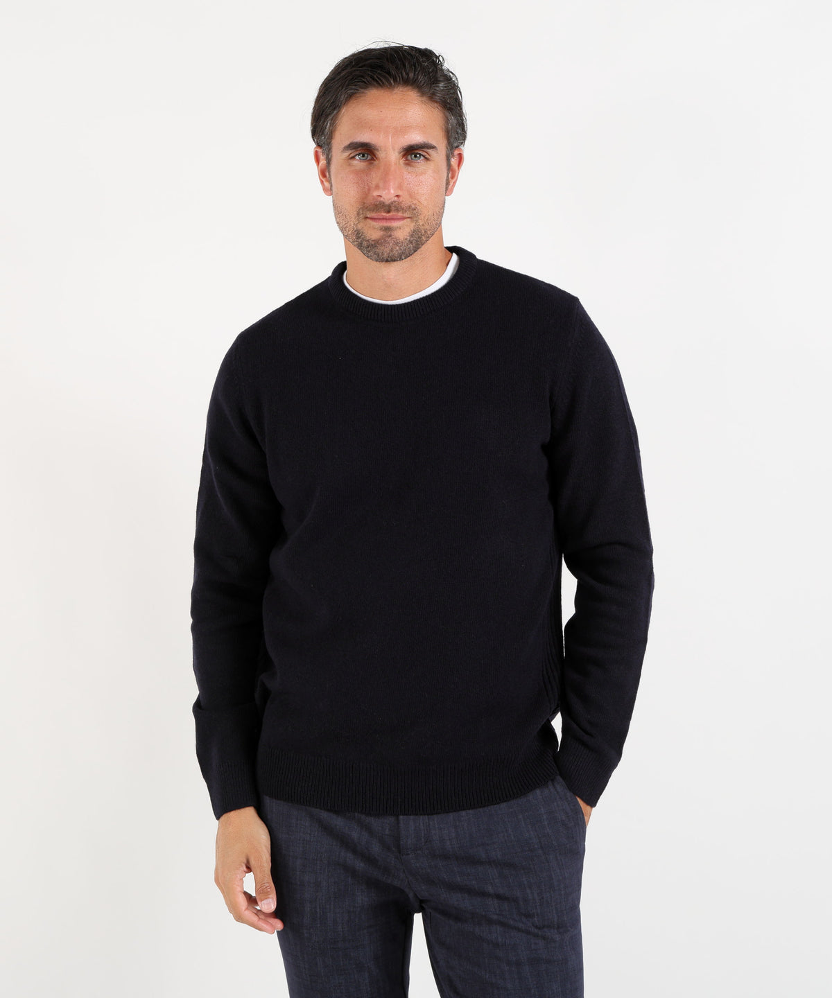 Maglie BARBOUR Maglione girocollo Holden Navy | BARBOUR