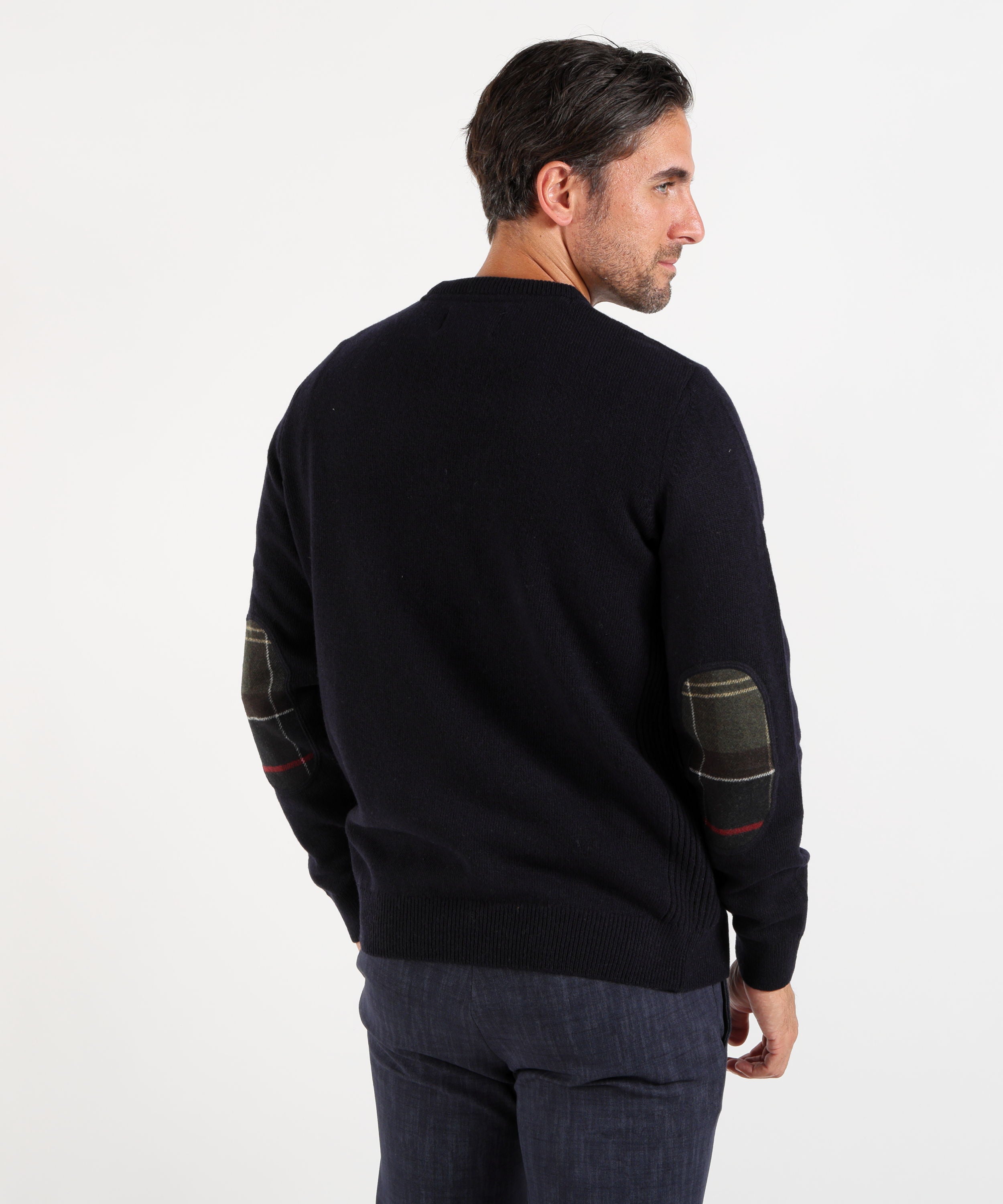 Maglie BARBOUR Maglione girocollo Holden Navy | BARBOUR