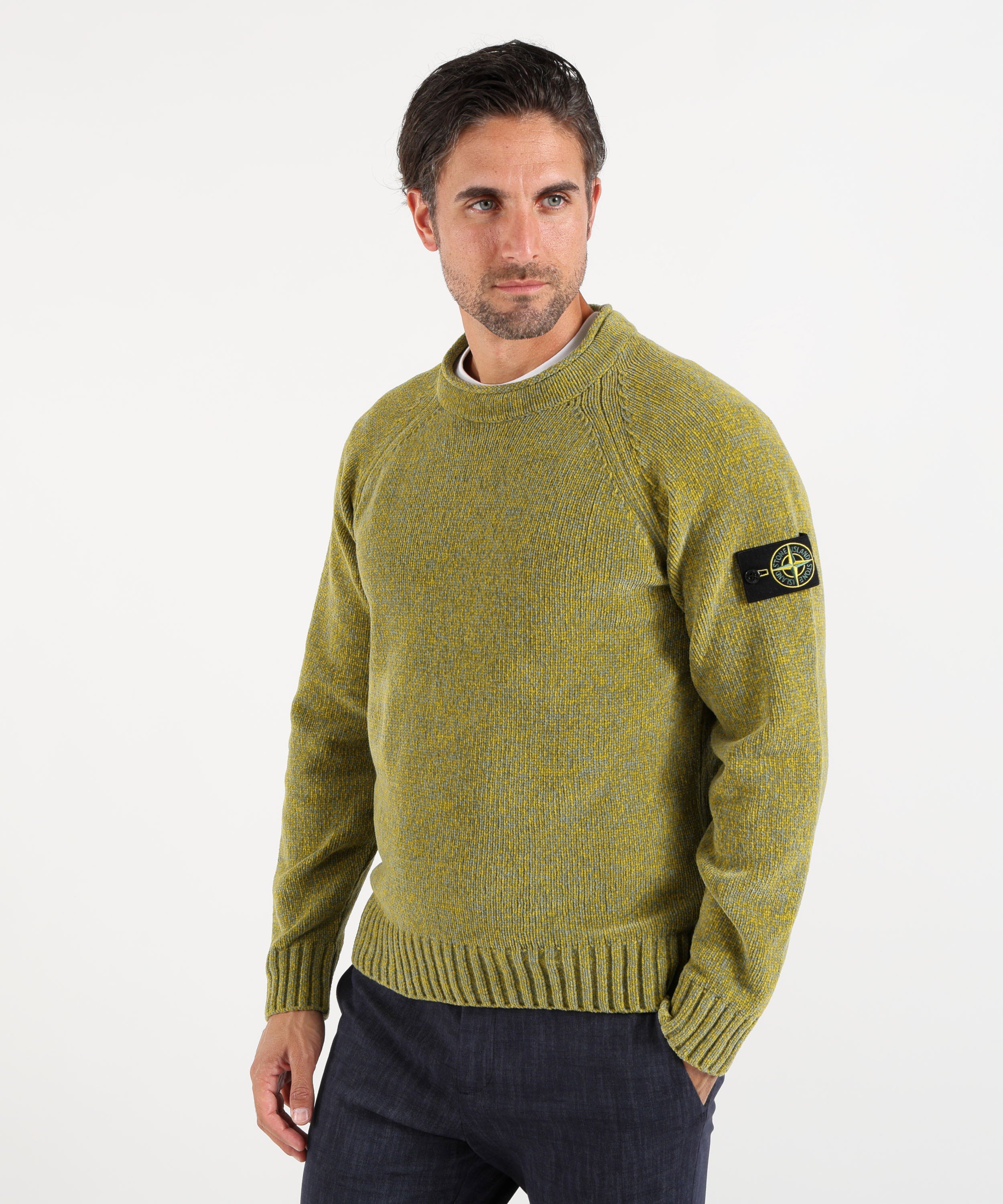 Knitwear STONE ISLAND Cactus melange | STONE ISLAND
