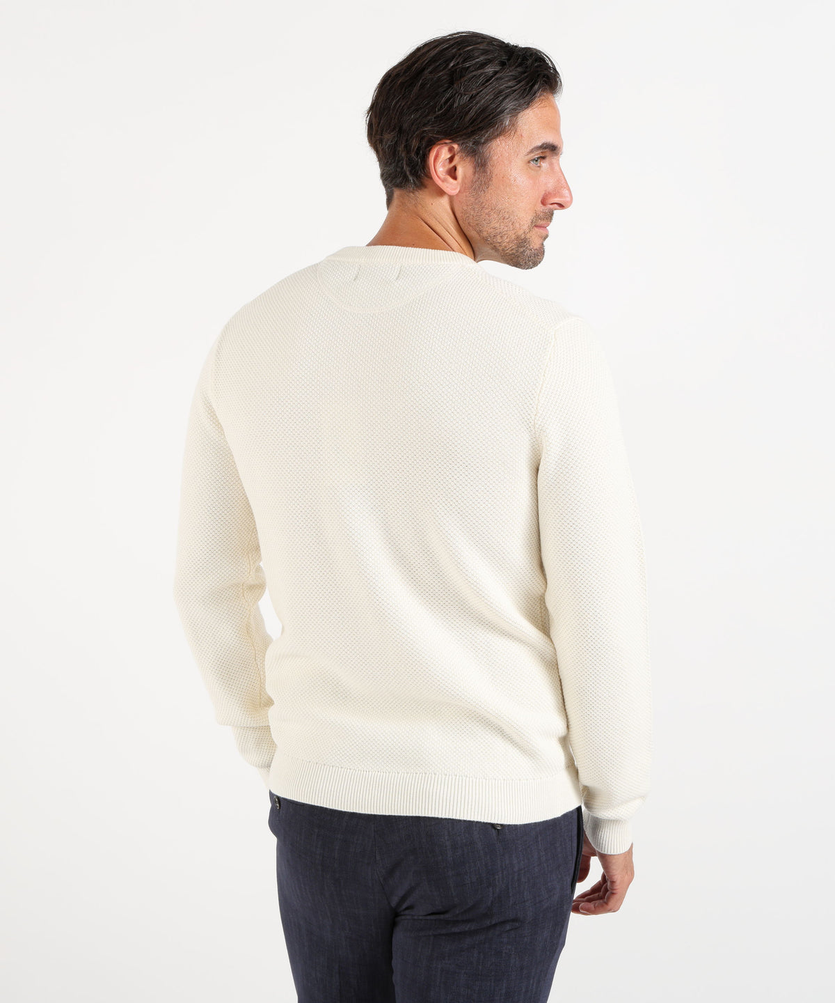 SUN 68 Wool and Cotton Crew-Neck Sweater