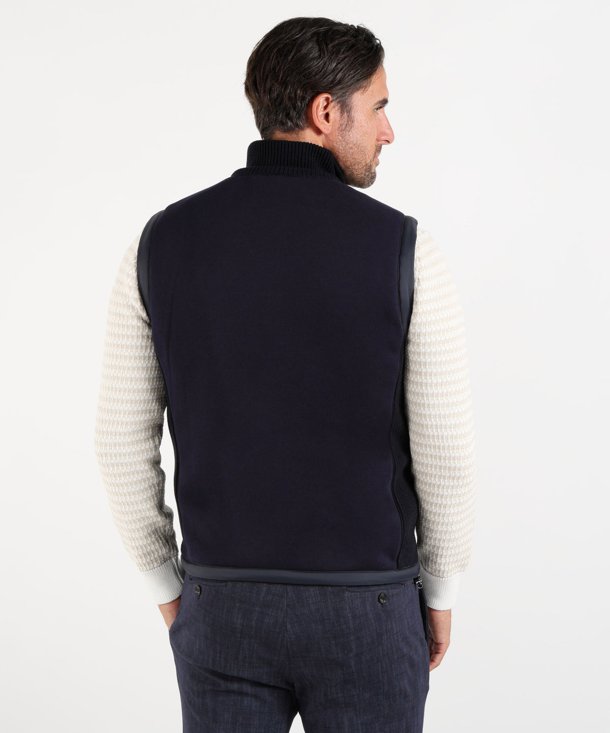 COLMAR Gilet con inserti in maglia