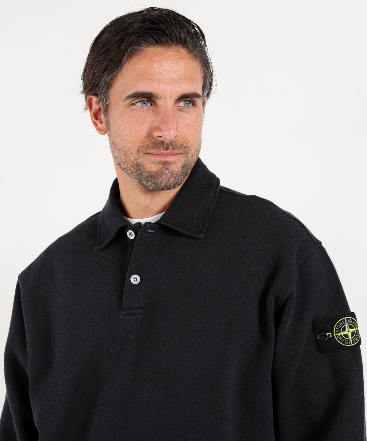 STONE ISLAND TUBULAR COTTON FLEECE