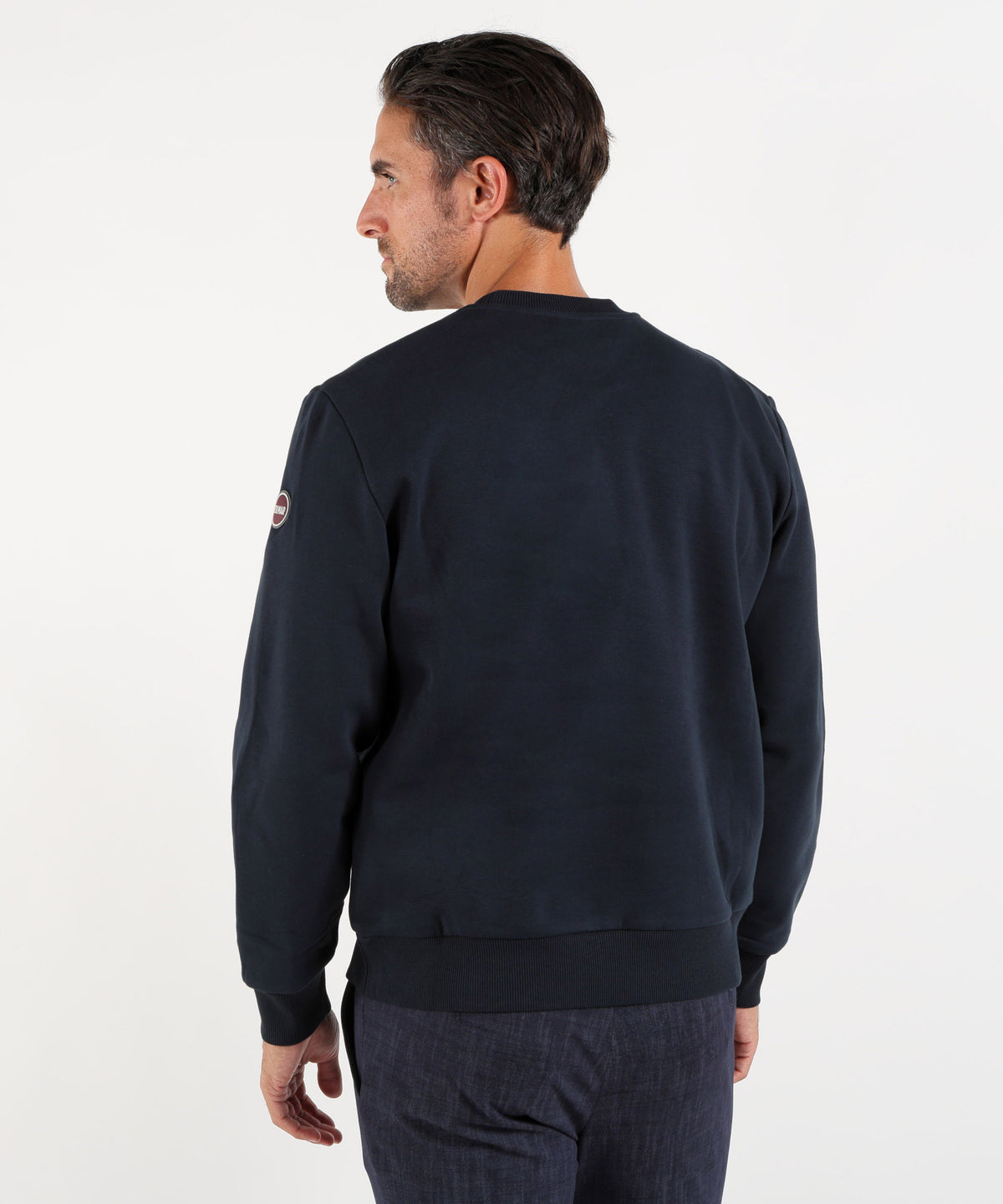Felpe COLMAR COLMAR ORIGINALS CREW-NECK SWEATSHIRT WITH PATCH L Navy | COLMAR