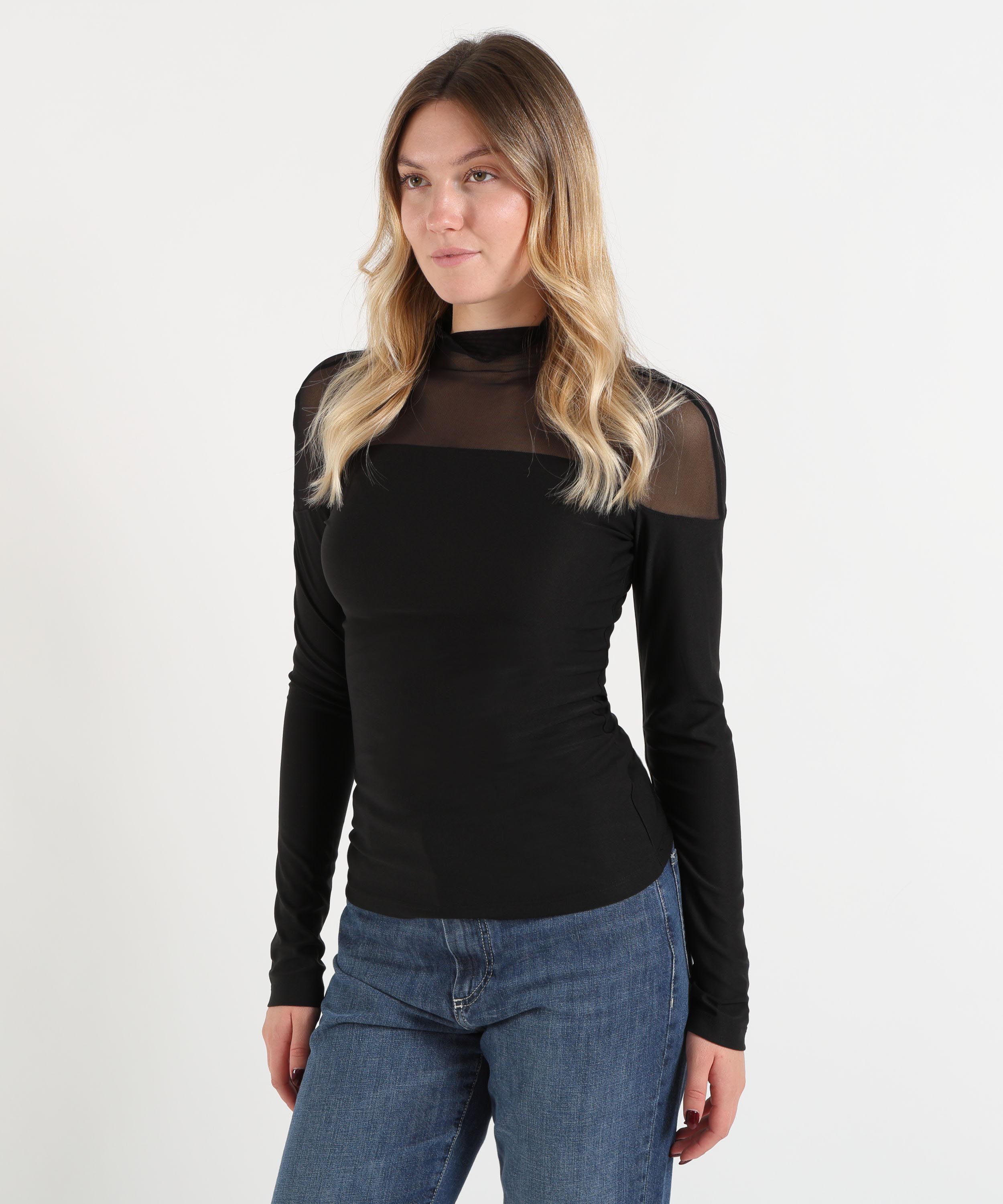Maglie SILENCE LIMITED ivy shirt Nero | SILENCE LIMITED