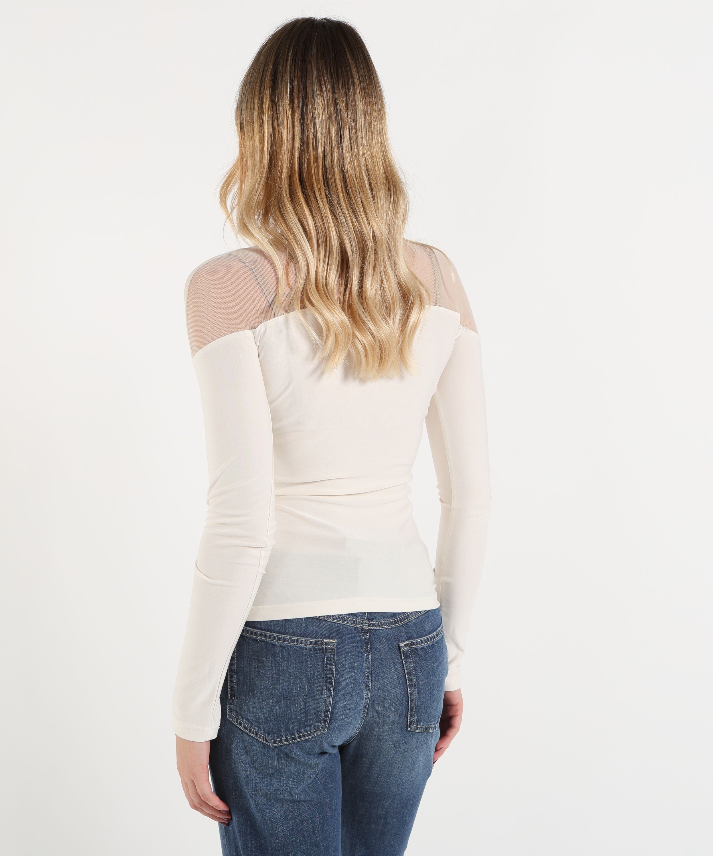 Maglie SILENCE LIMITED ivy shirt Latte | SILENCE LIMITED