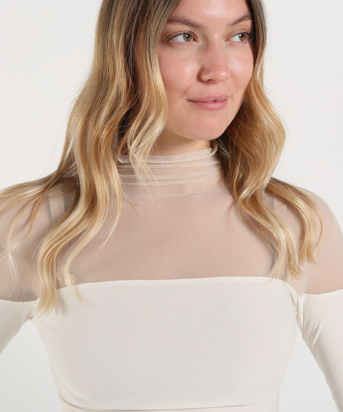 Maglie SILENCE LIMITED ivy shirt Latte | SILENCE LIMITED