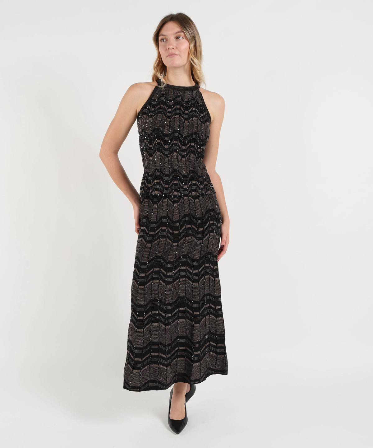 Top D.EXTERIOR Top Donna con Scollo all’Americana Multicolor | D.EXTERIOR