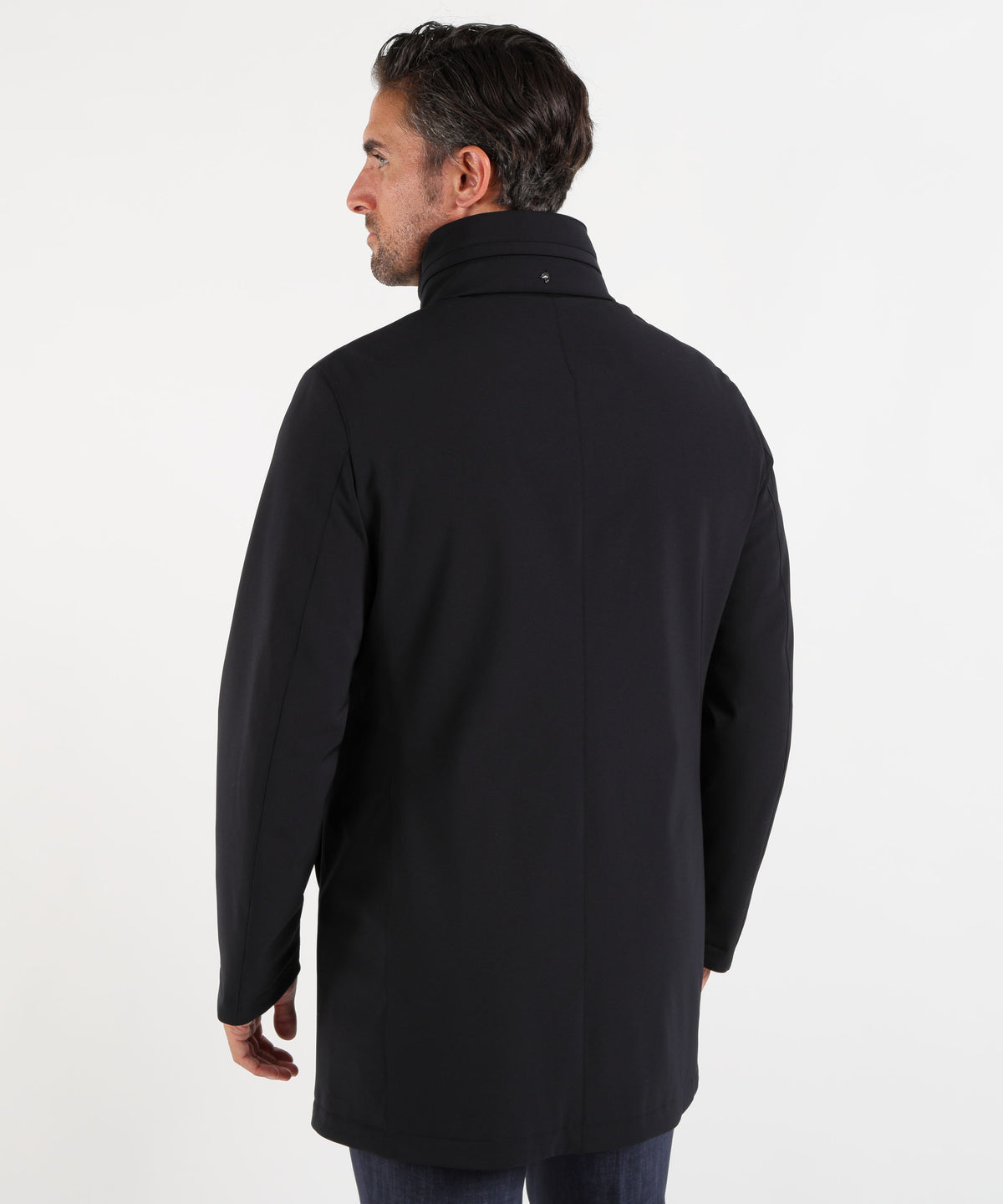 Cappotti MONTECORE Cappotto a collo alto Navy | MONTECORE