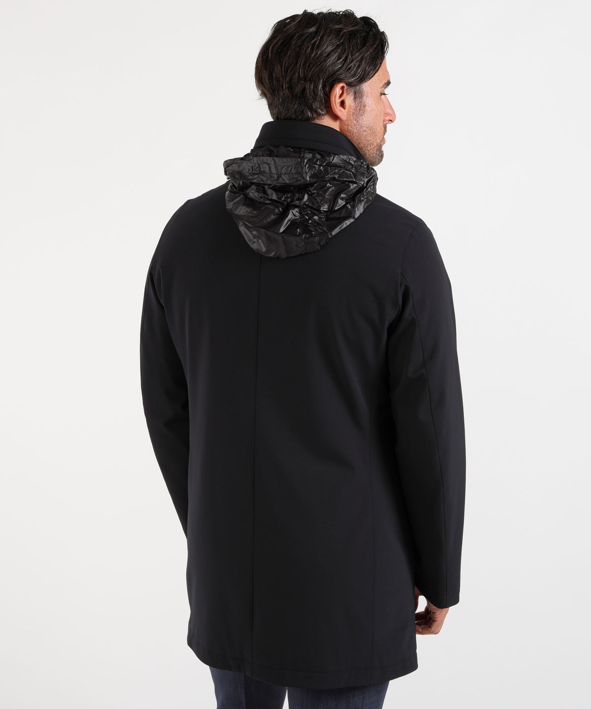 Cappotti MONTECORE Cappotto a collo alto Navy | MONTECORE