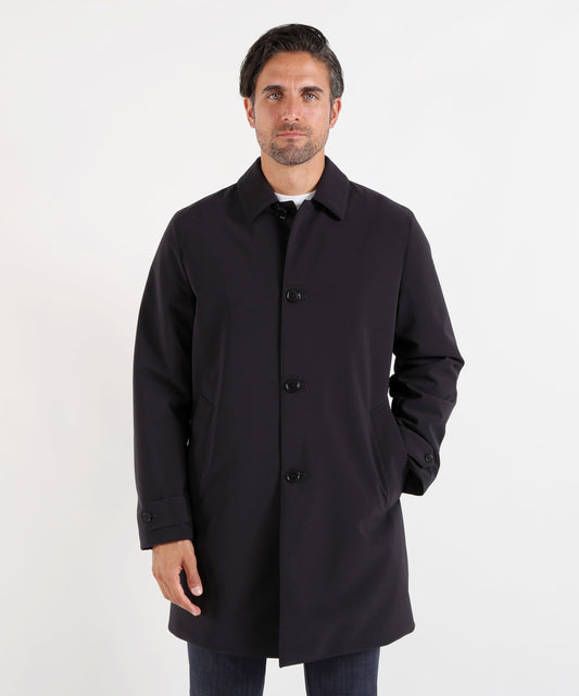 Impermeabili ASPESI Cappotto Tecnico Monopetto Navy | ASPESI