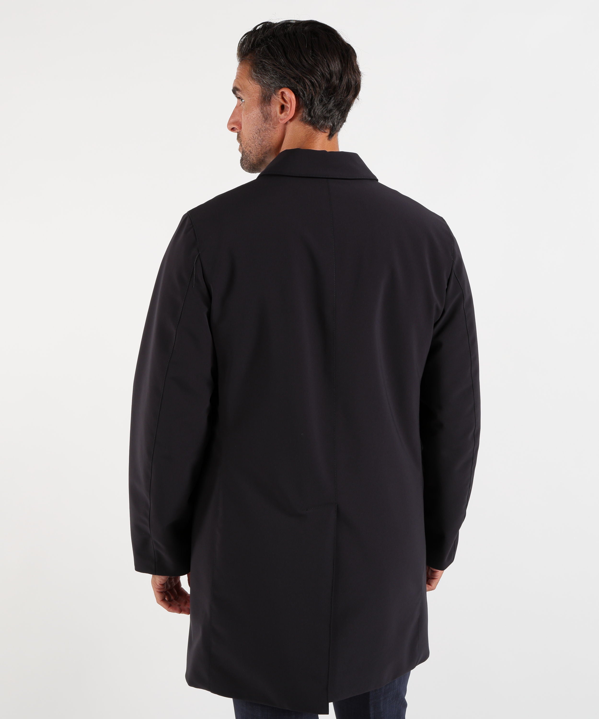 Impermeabili ASPESI Cappotto Tecnico Monopetto Navy | ASPESI