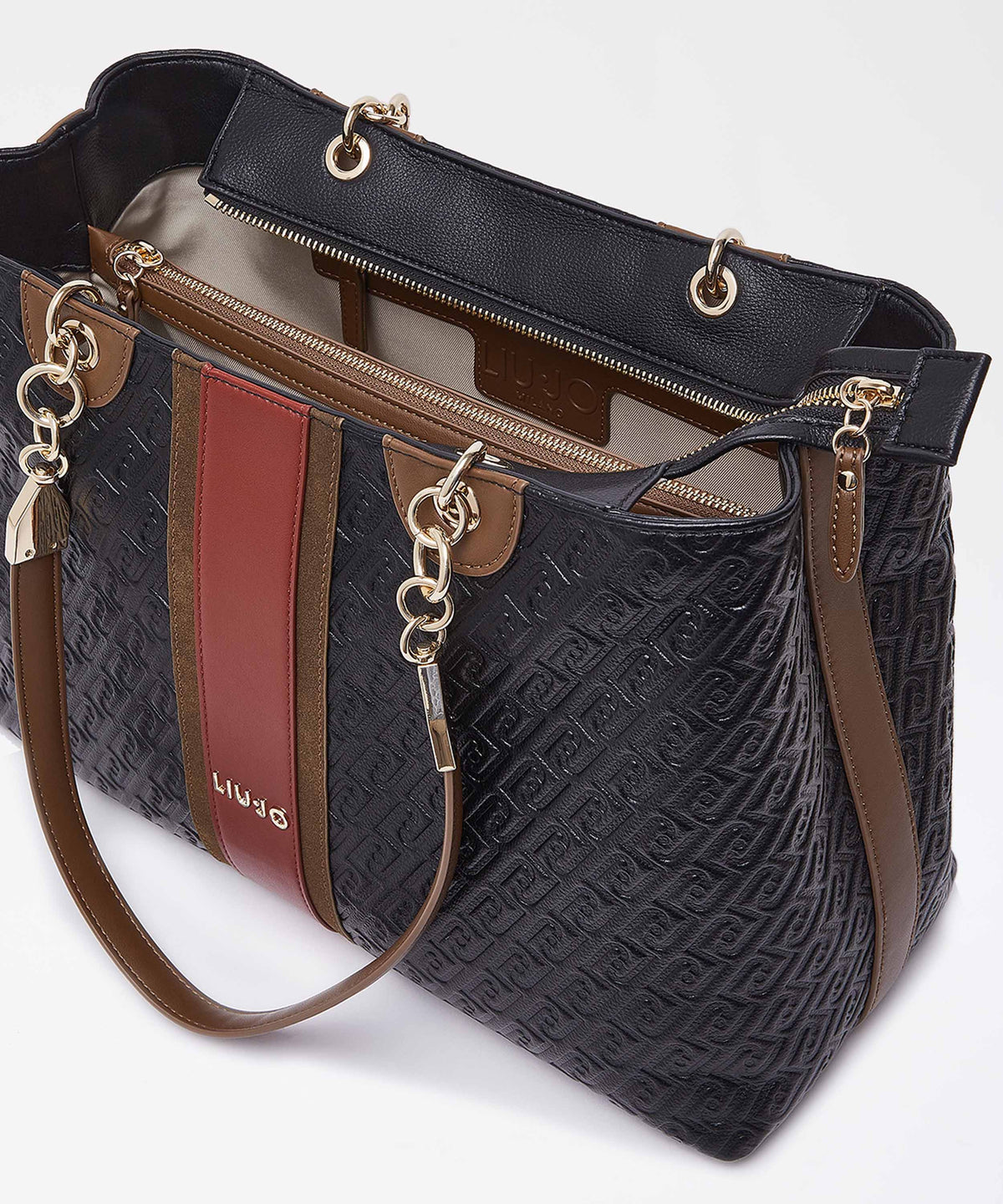 Bags LIUJO ACCESSORI Medium Tote Bag Nero | LIUJO ACCESSORI