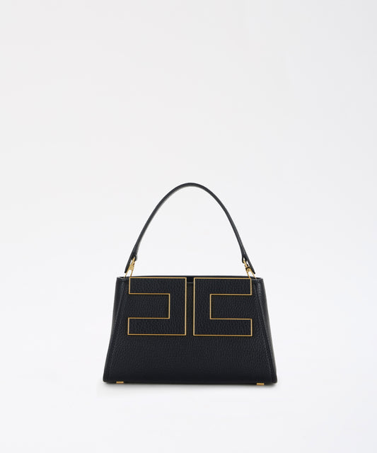 Borse ELISABETTA FRANCHI Borsa a mano con logo Nero | ELISABETTA FRANCHI