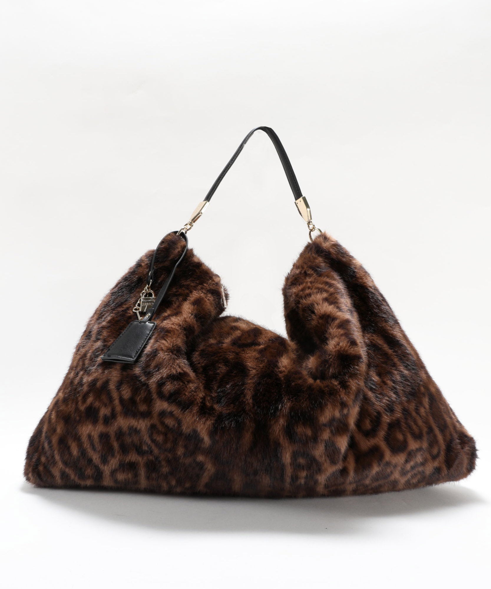 Borse LIUJO ACCESSORI Borsa grande in pelliccia sintetica Maculato | LIUJO ACCESSORI