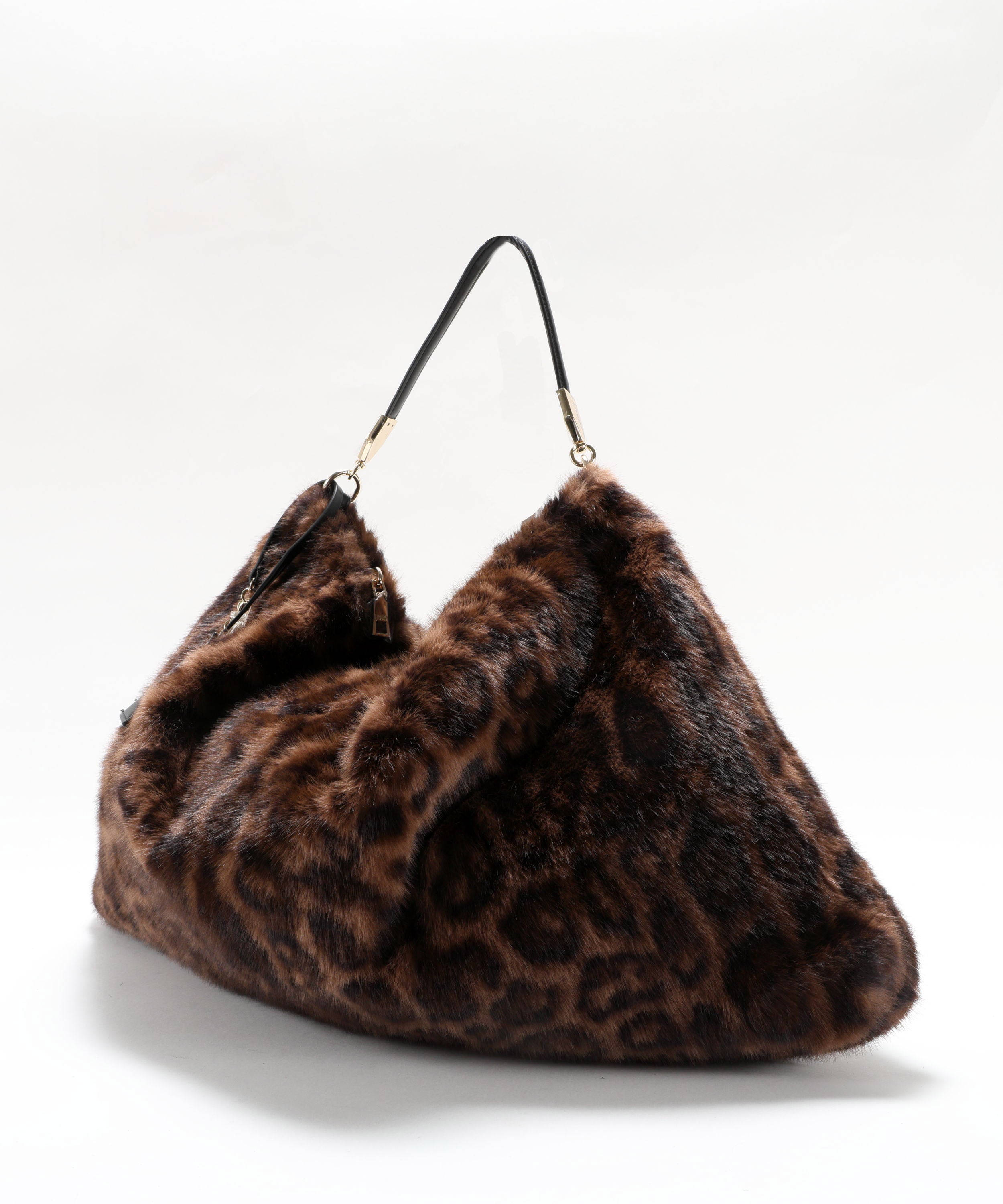 Borse LIUJO ACCESSORI Borsa grande in pelliccia sintetica Maculato | LIUJO ACCESSORI