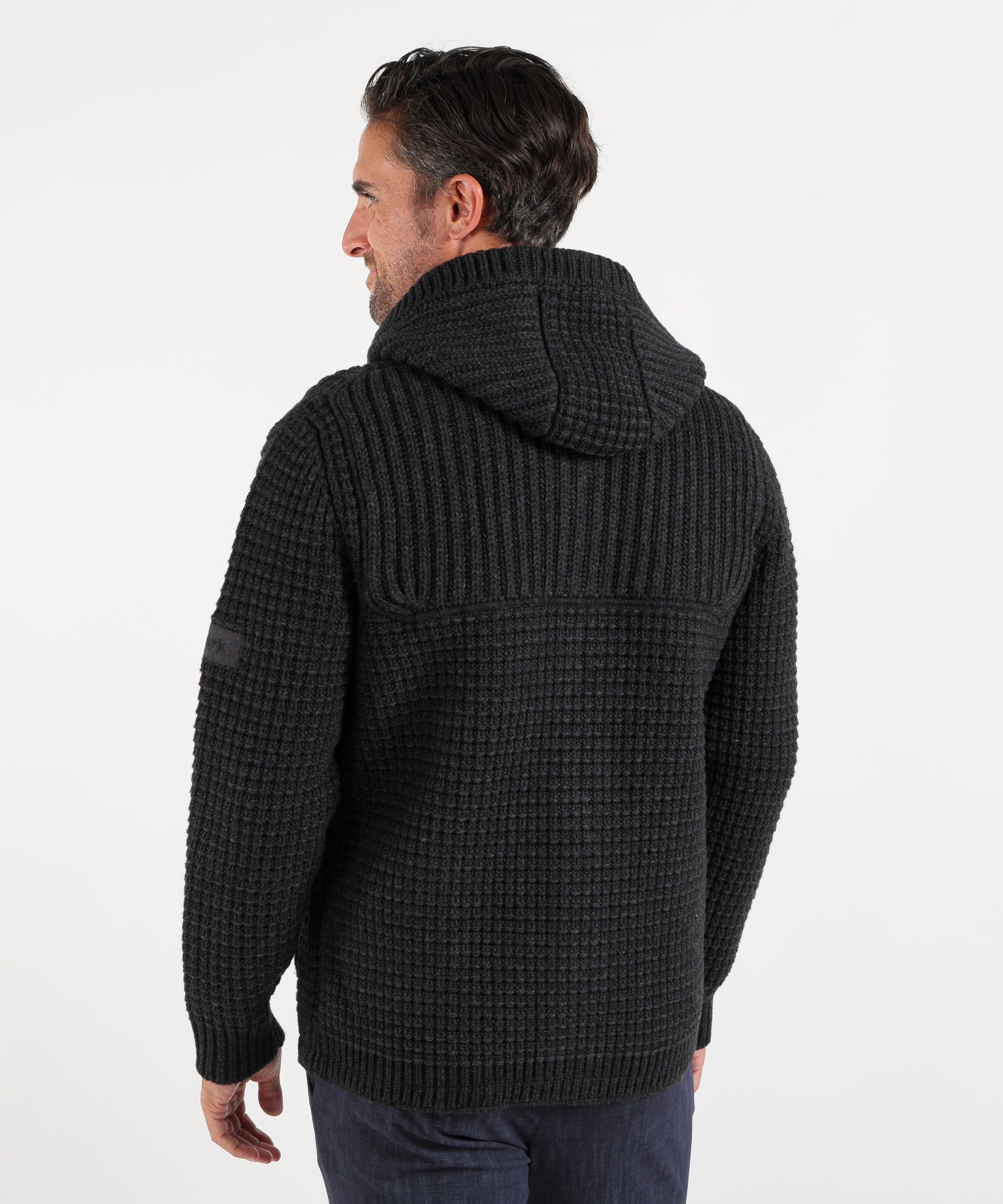 Giacche BARK Parka Uomo Stile Montgomery con Cappuccio Removibile Grigio | BARK