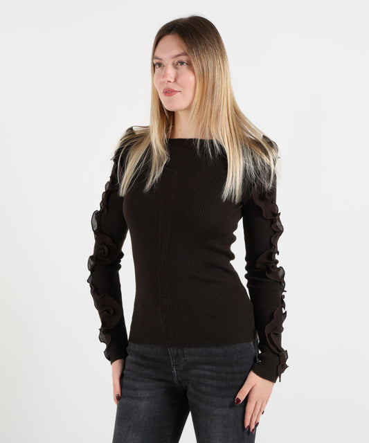 Knitwear LIUJO BLACK Marrone | LIUJO BLACK