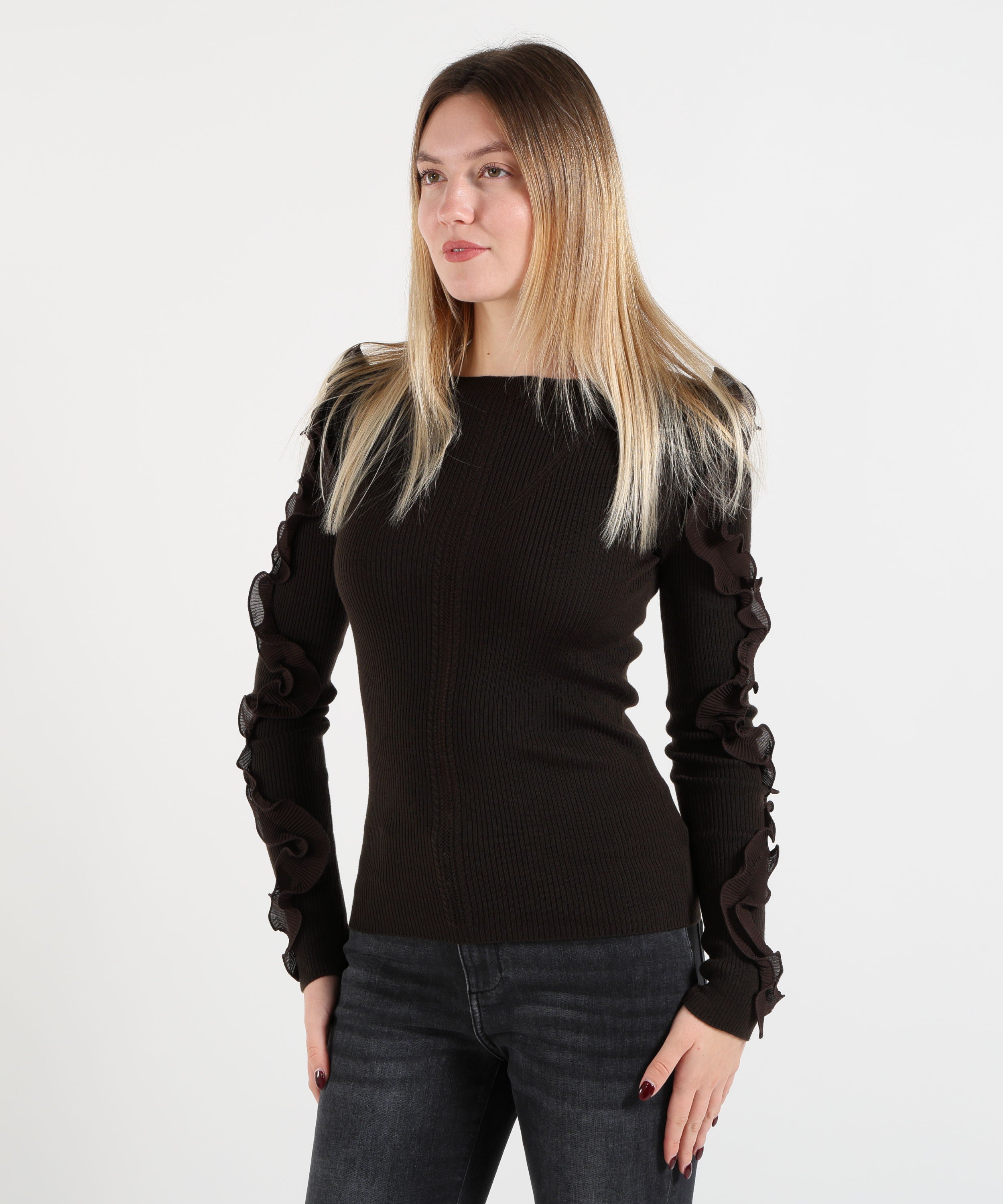 Knitwear LIUJO BLACK Marrone | LIUJO BLACK