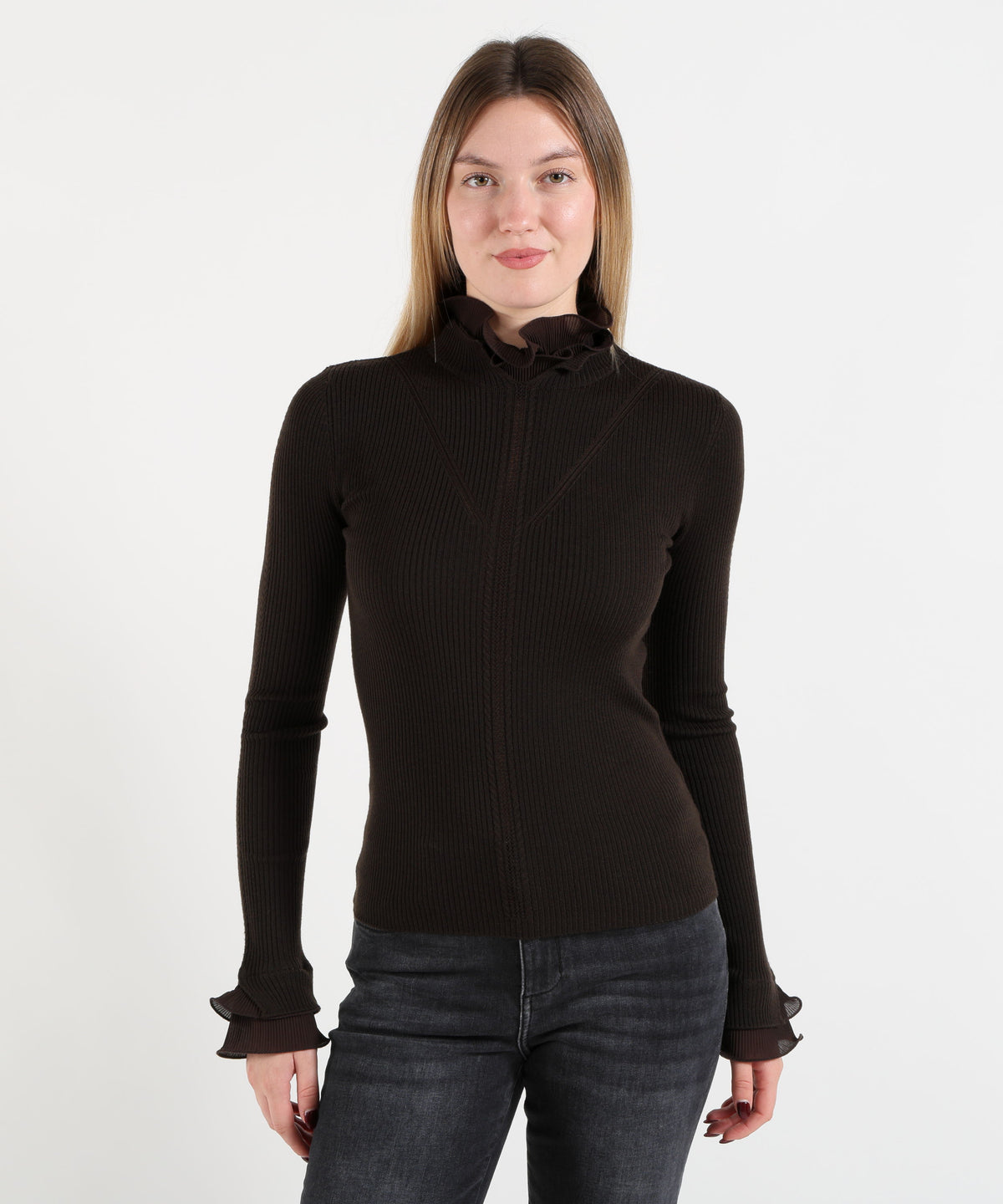 Knitwear LIUJO BLACK Marrone | LIUJO BLACK