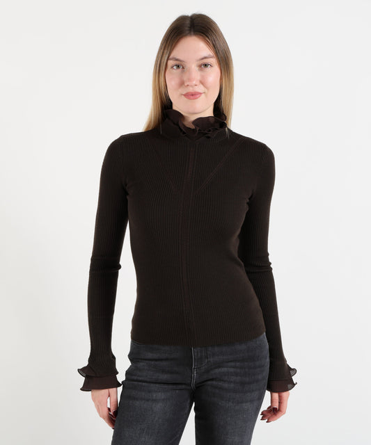 Knitwear LIUJO BLACK Marrone | LIUJO BLACK