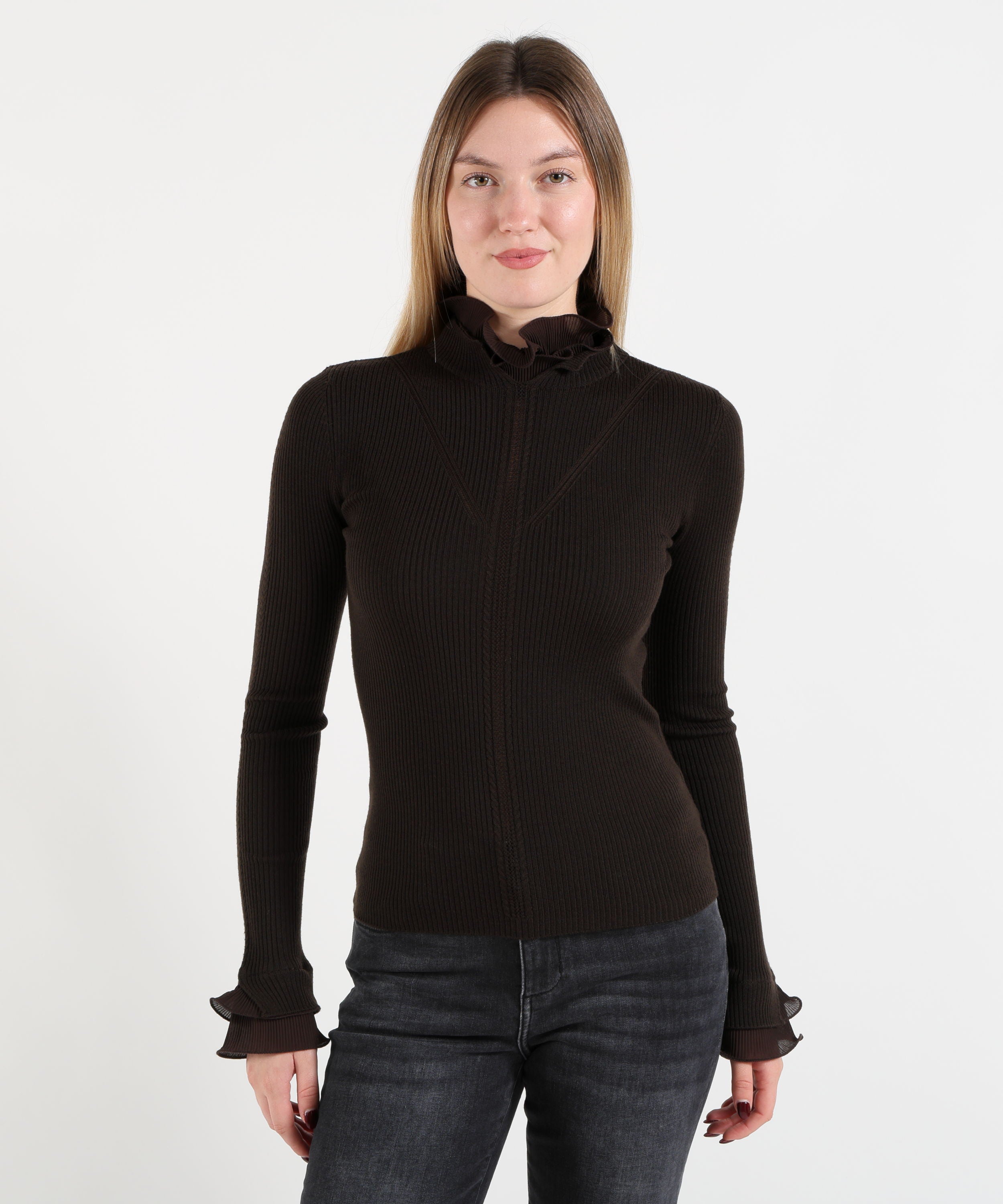 Knitwear LIUJO BLACK Marrone | LIUJO BLACK