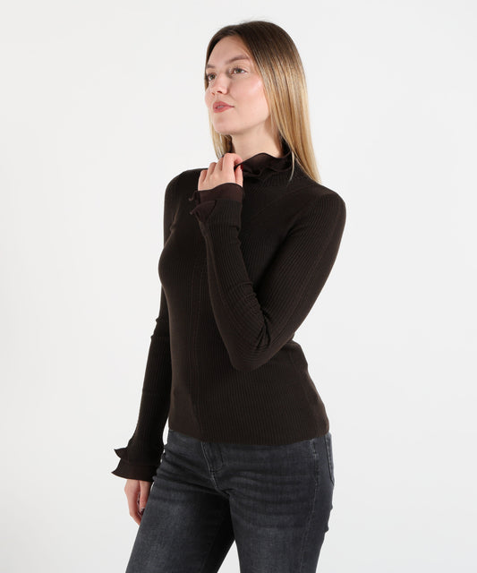 Knitwear LIUJO BLACK Marrone | LIUJO BLACK