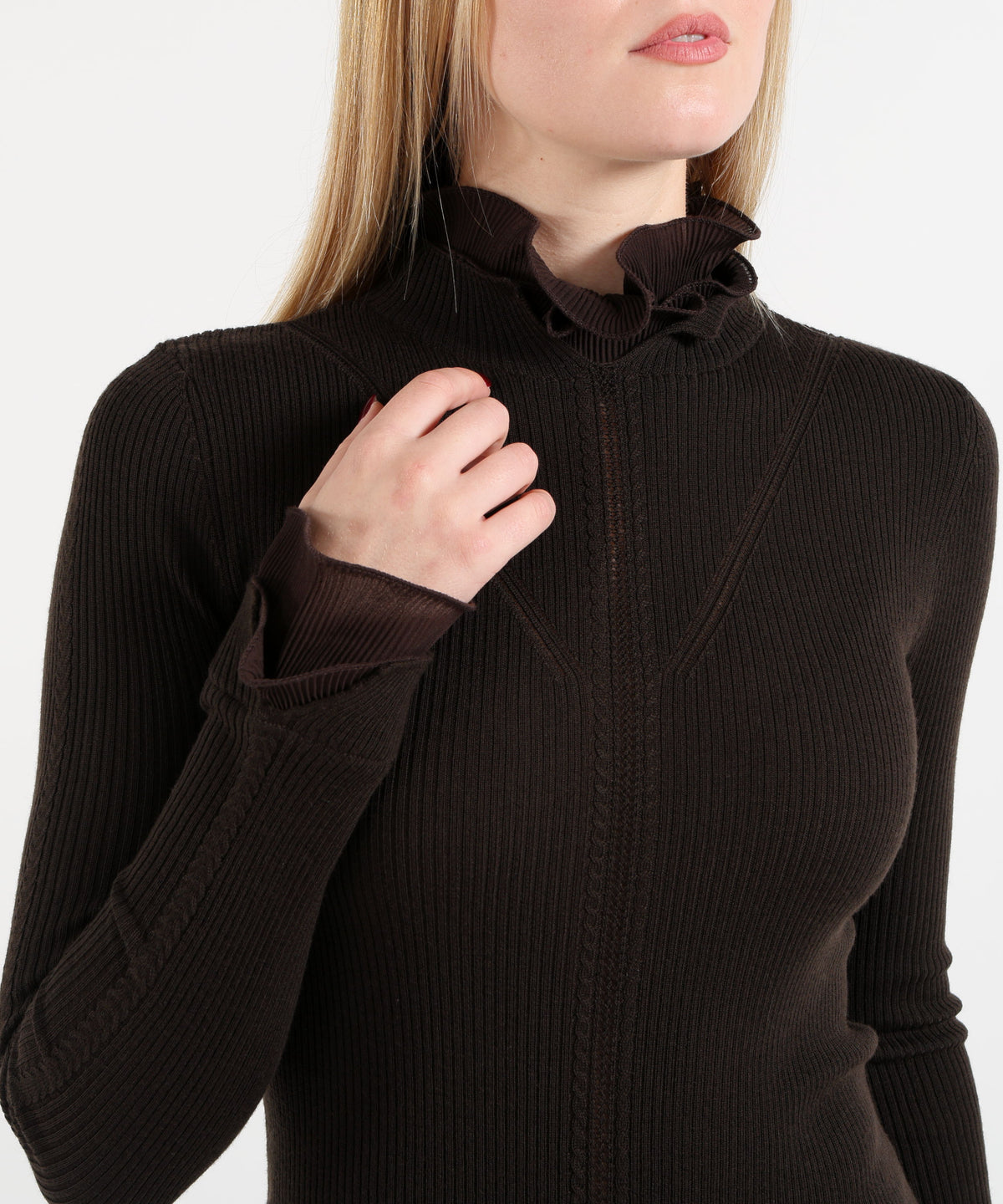 Knitwear LIUJO BLACK Marrone | LIUJO BLACK