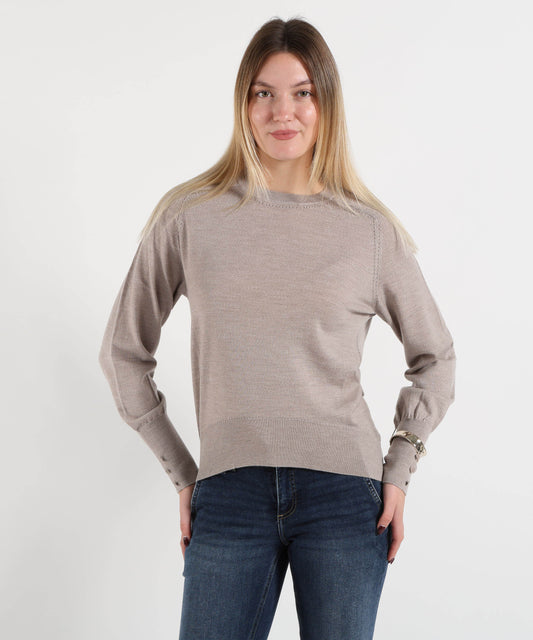 Knitwear LIUJO BLACK Tortora | LIUJO BLACK