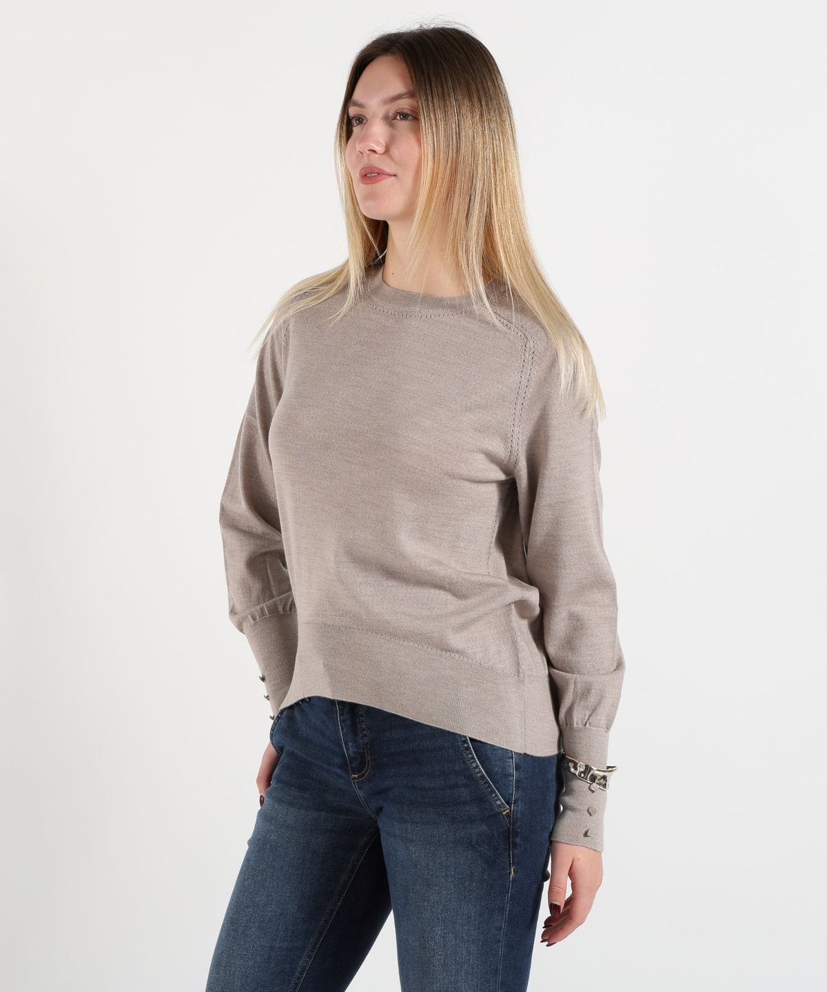Knitwear LIUJO BLACK Tortora | LIUJO BLACK