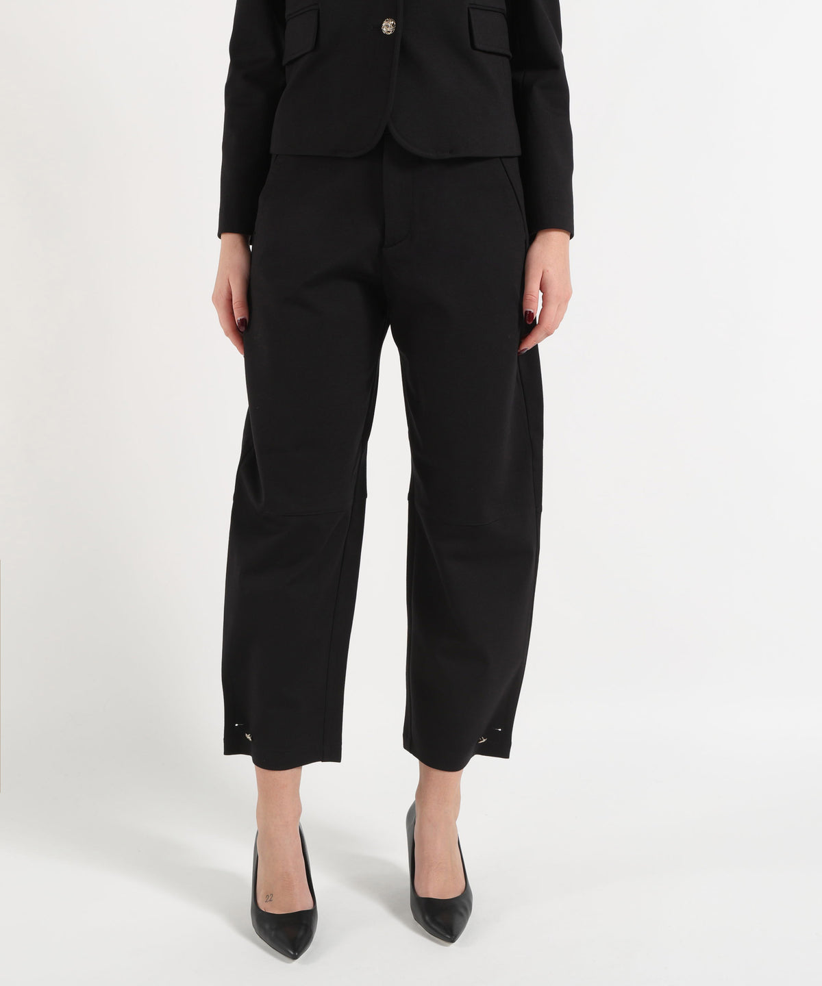 Trousers LIUJO WHITE Nero | LIUJO WHITE
